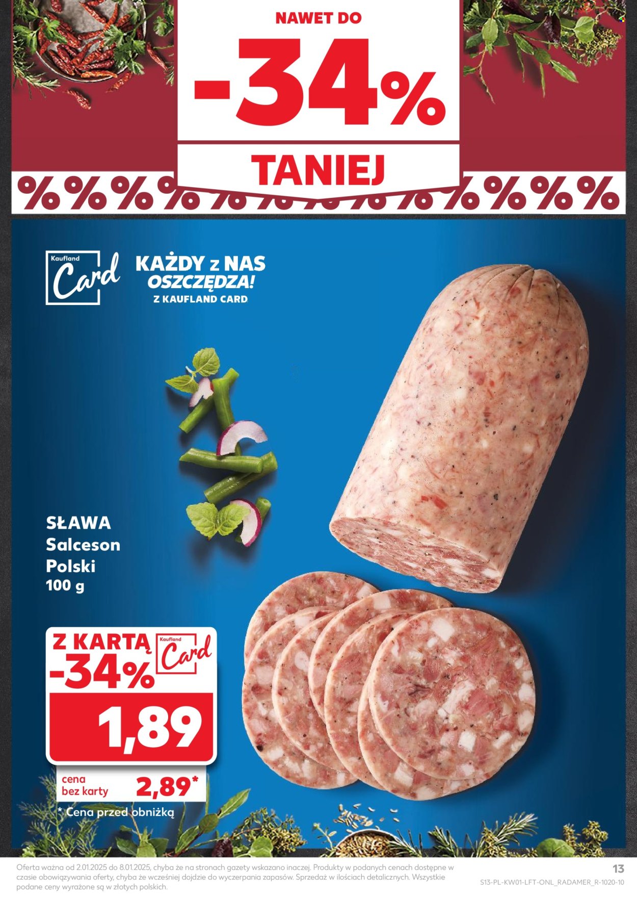 Gazetka Kaufland - 2.01.2025 - 8.01.2025. Strona 13