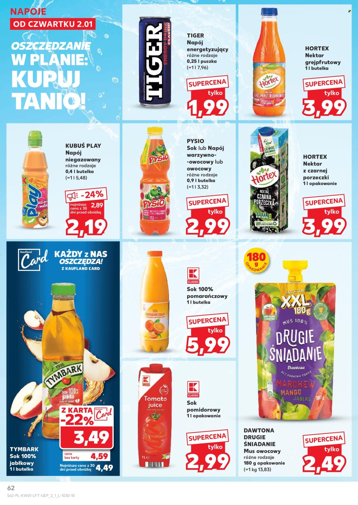 Gazetka Kaufland - 2.01.2025 - 8.01.2025. Strona 62