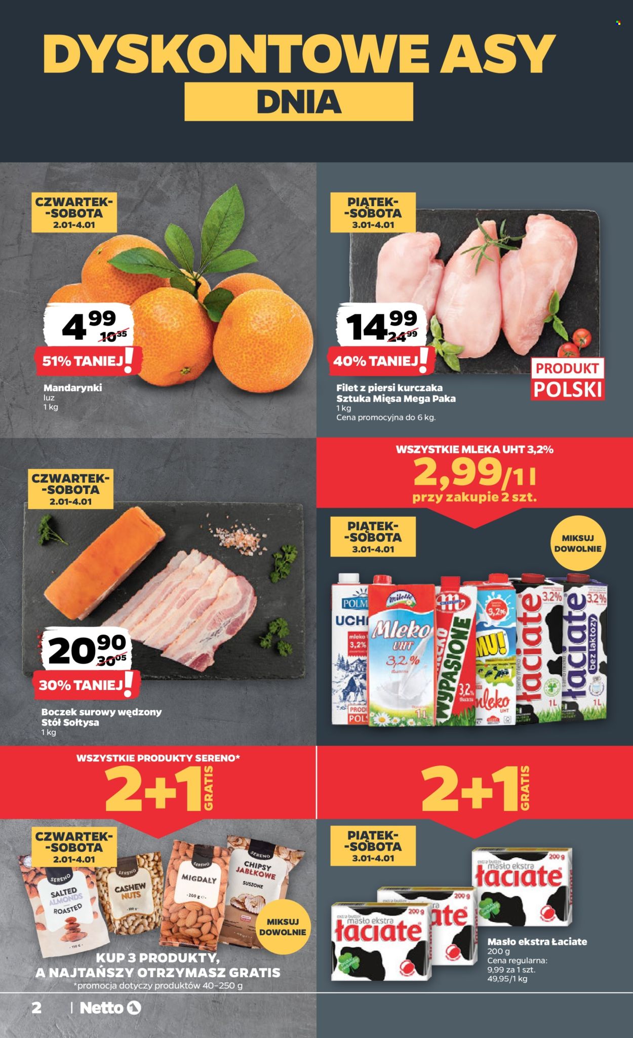 Leták Netto - 2.1.2025 - 8.1.2025. Strana 2