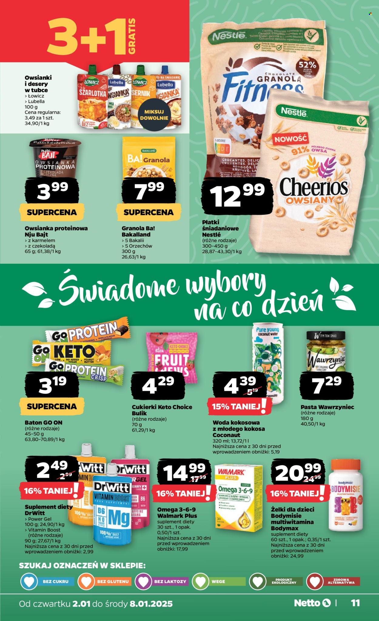 Leták Netto - 2.1.2025 - 8.1.2025. Strana 11