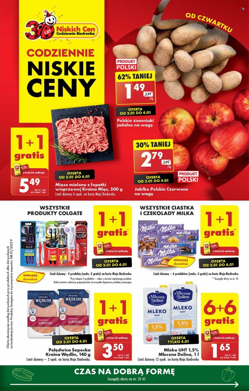 Gazetka Biedronka - 2.01.2025 - 8.01.2025. Strona 1