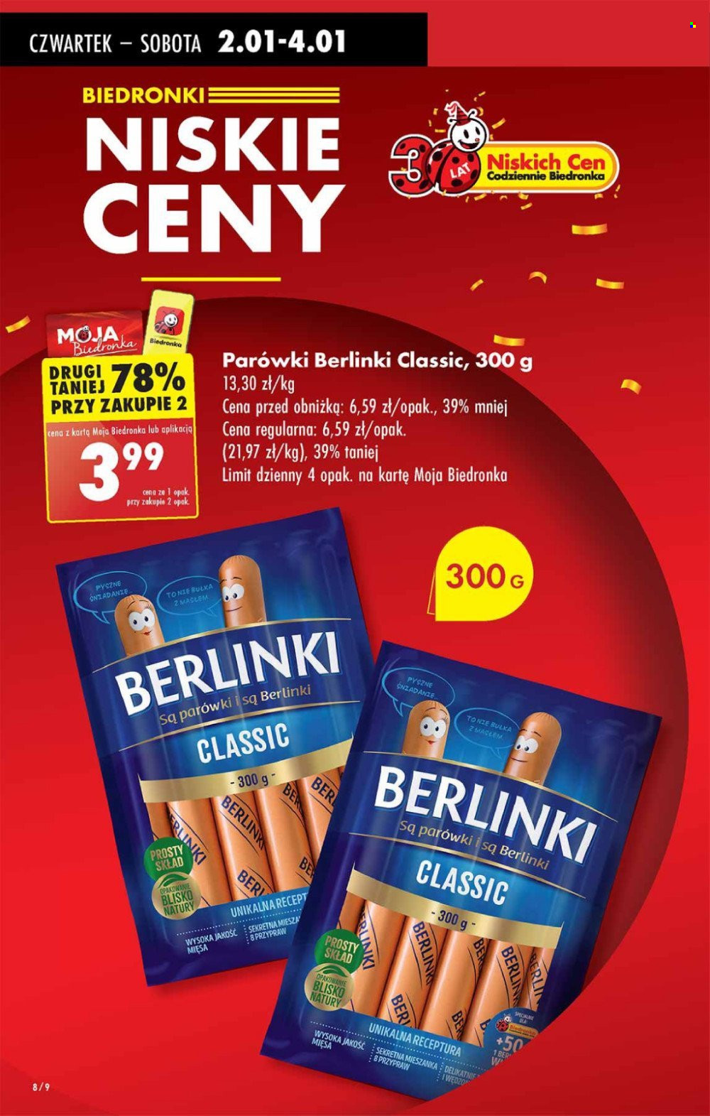 Gazetka Biedronka - 2.01.2025 - 8.01.2025. Strona 8