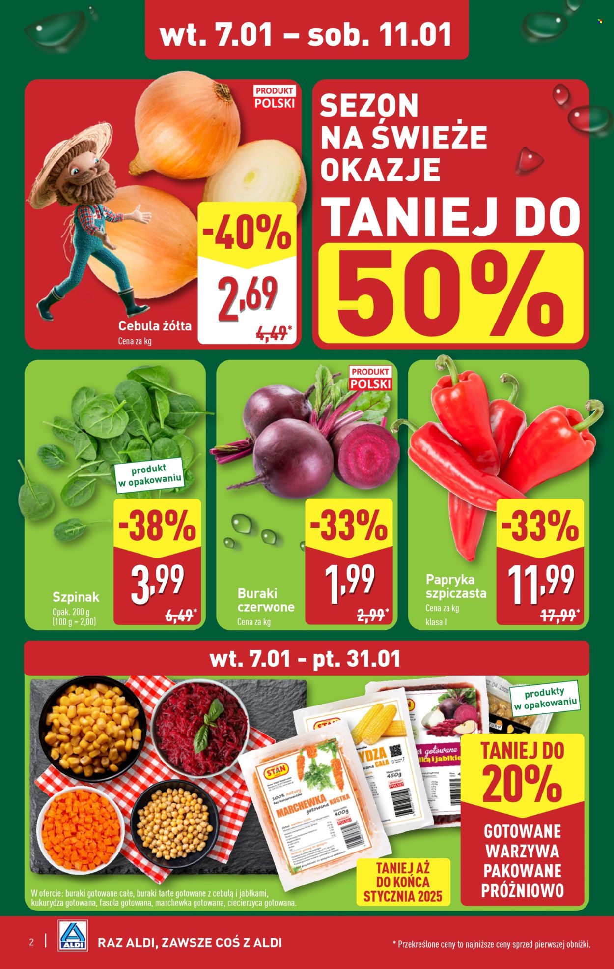 Gazetka ALDI - 7.01.2025 - 11.01.2025. Strona 2
