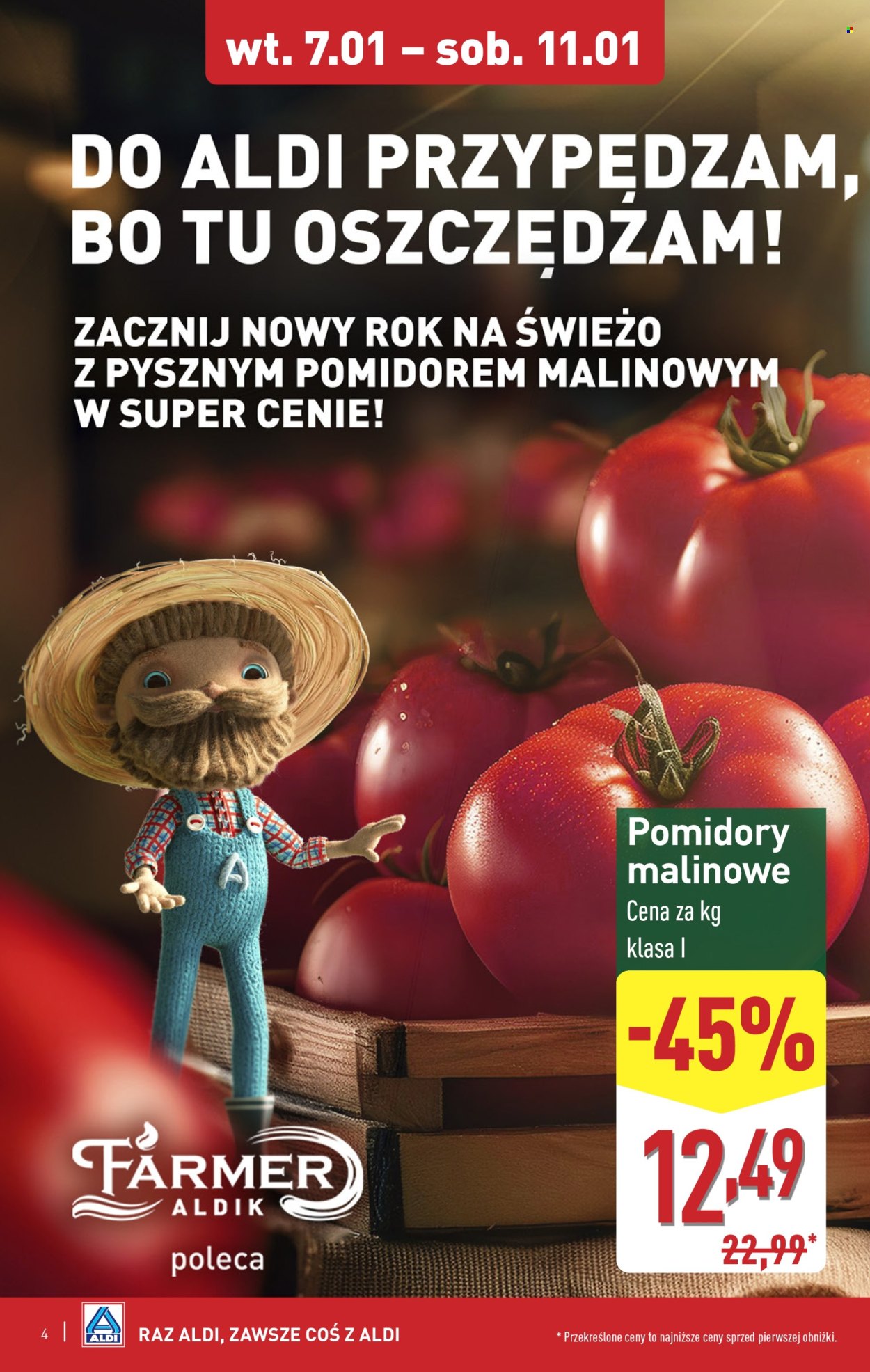 Leták ALDI - 7.1.2025 - 11.1.2025. Strana 4