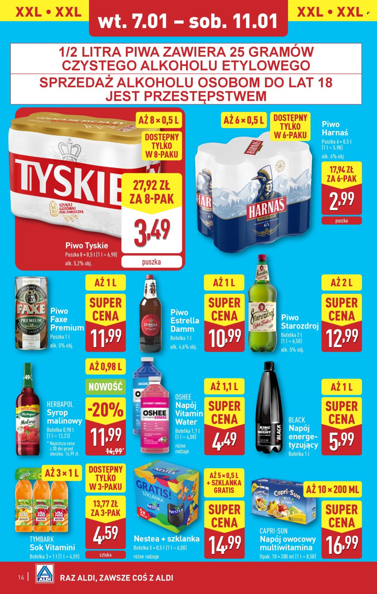 Leták ALDI - 7.1.2025 - 11.1.2025. Strana 16