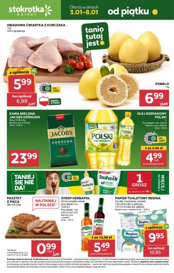 Gazetka Stokrotka Market - 3.01.2025 - 8.01.2025.