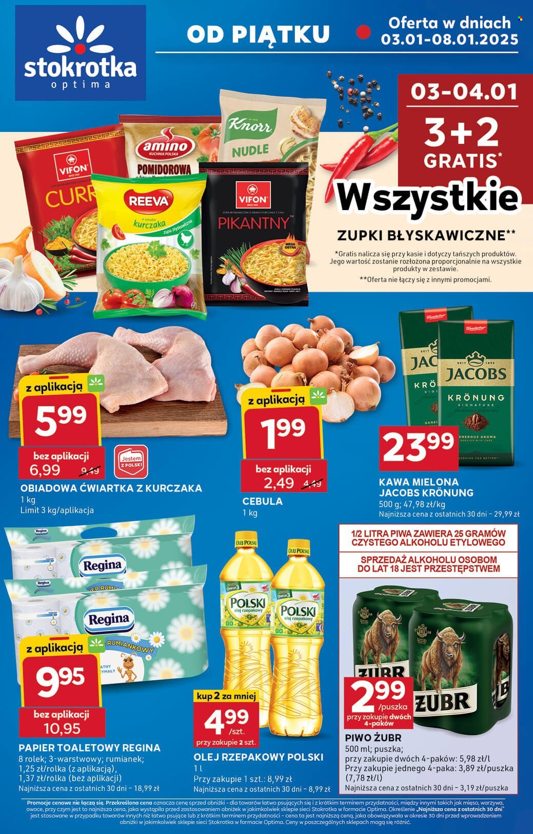 Gazetka Stokrotka Optima - 3.01.2025 - 8.01.2025. Strona 1