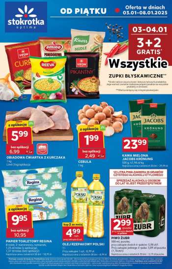 Gazetka Stokrotka Optima - 3.01.2025 - 8.01.2025.