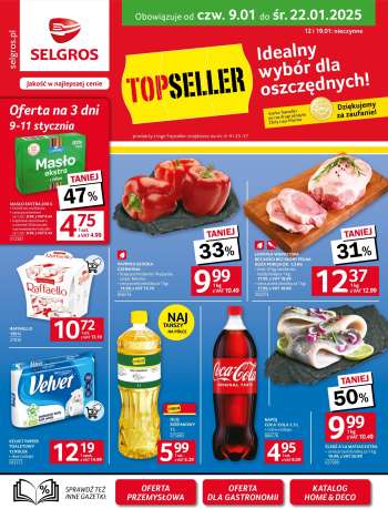 Gazetka Selgros - 9.01.2025 - 22.01.2025.