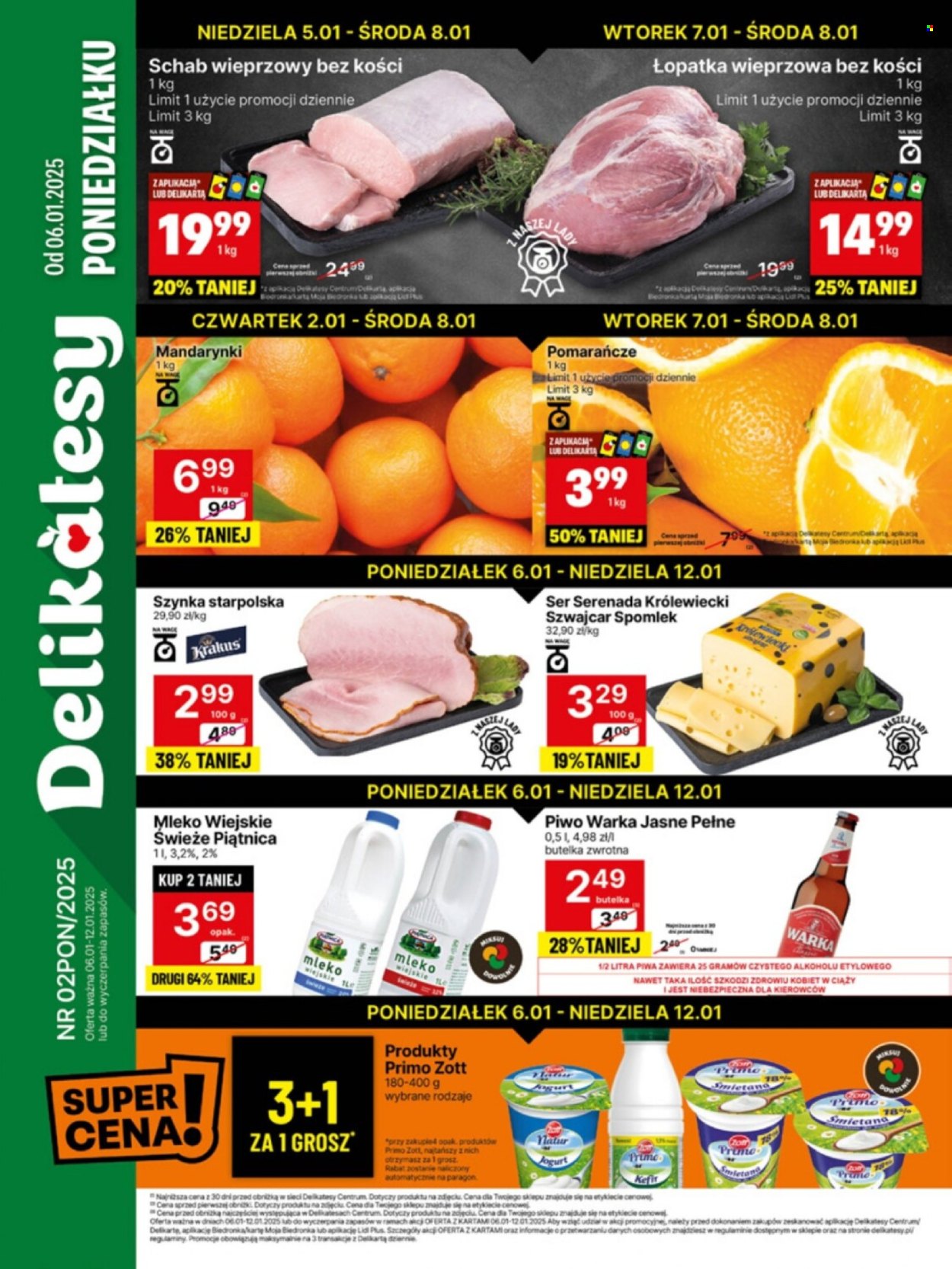 Leták Delikatesy Centrum - 6.1.2025 - 12.1.2025. Strana 1