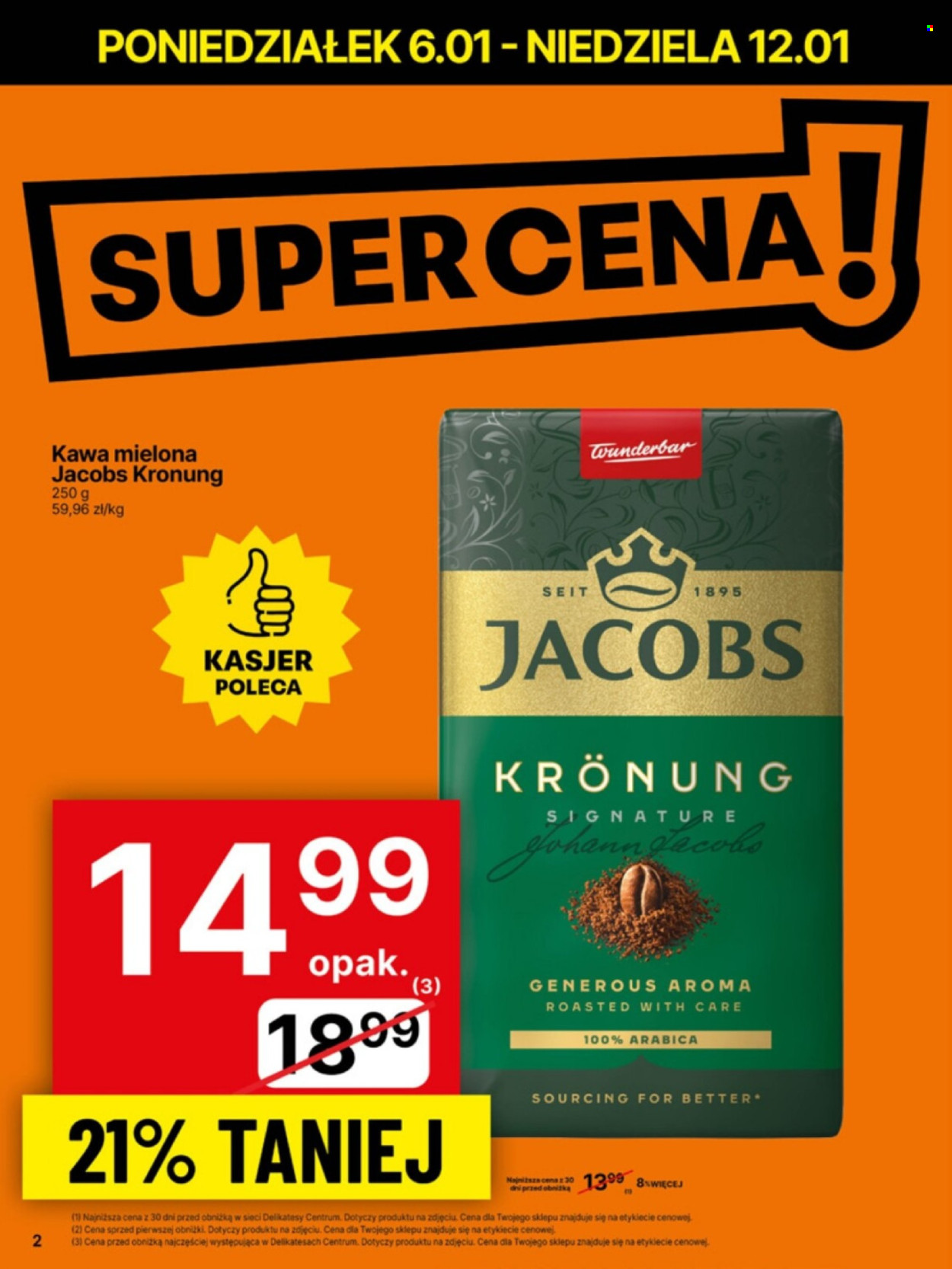 Leták Delikatesy Centrum - 6.1.2025 - 12.1.2025. Strana 2