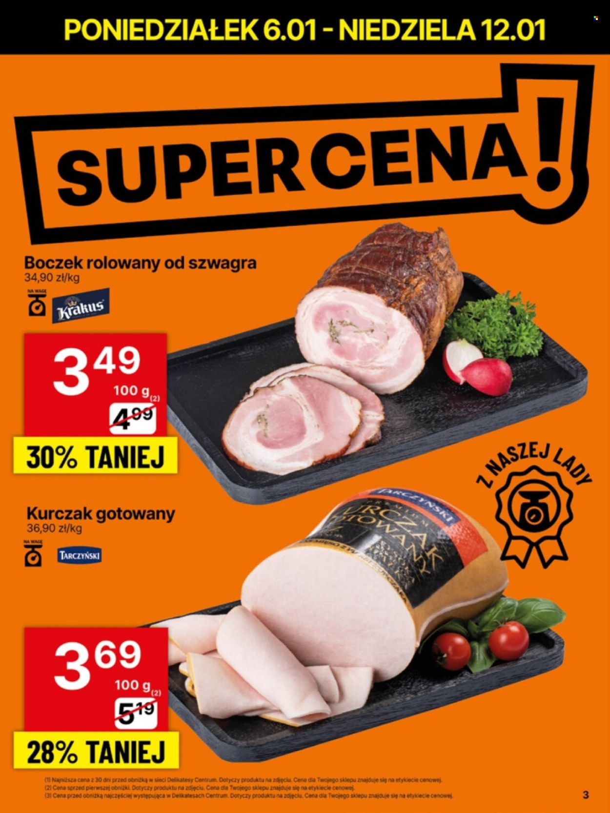 Leták Delikatesy Centrum - 6.1.2025 - 12.1.2025. Strana 3