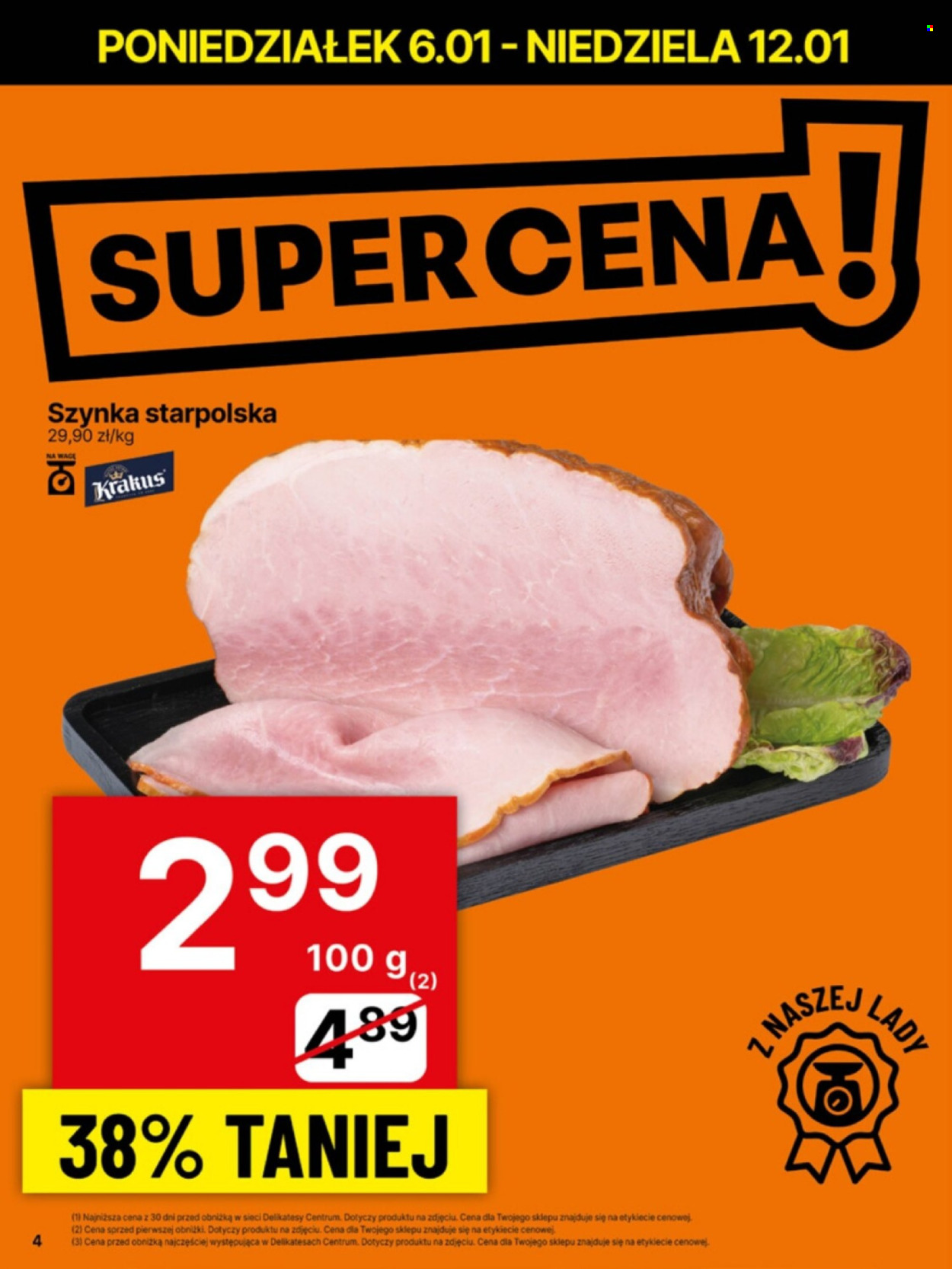 Gazetka Delikatesy Centrum - 6.01.2025 - 12.01.2025. Strona 4