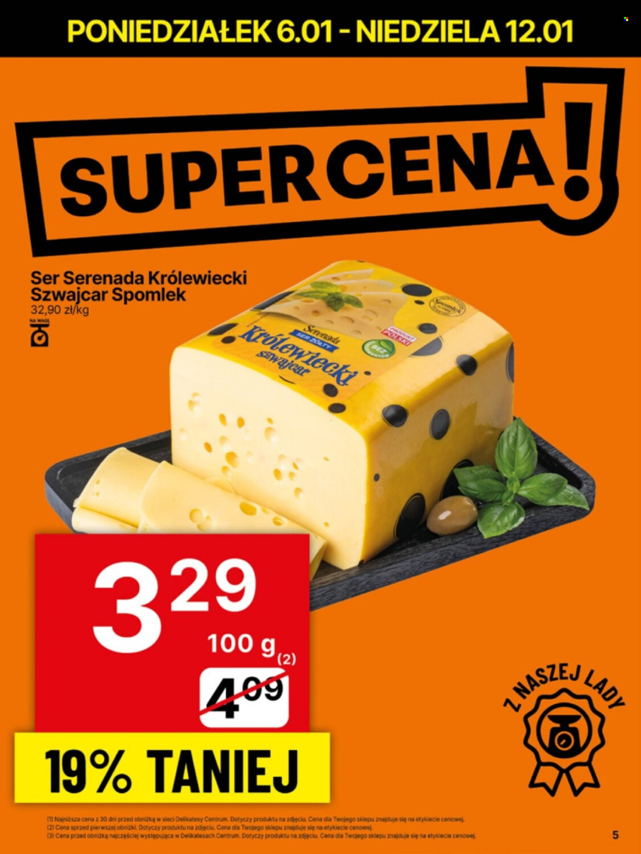 Leták Delikatesy Centrum - 6.1.2025 - 12.1.2025. Strana 5