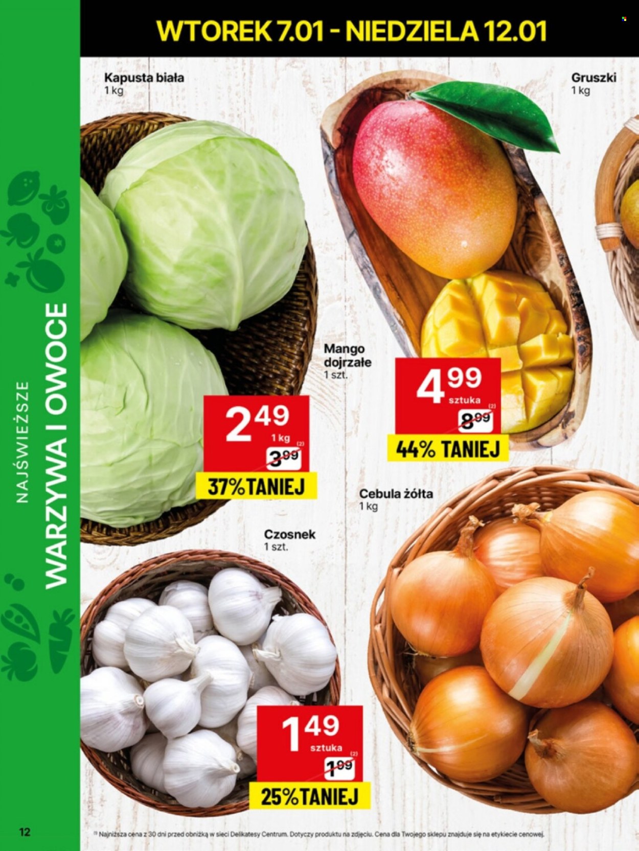 Leták Delikatesy Centrum - 6.1.2025 - 12.1.2025. Strana 12