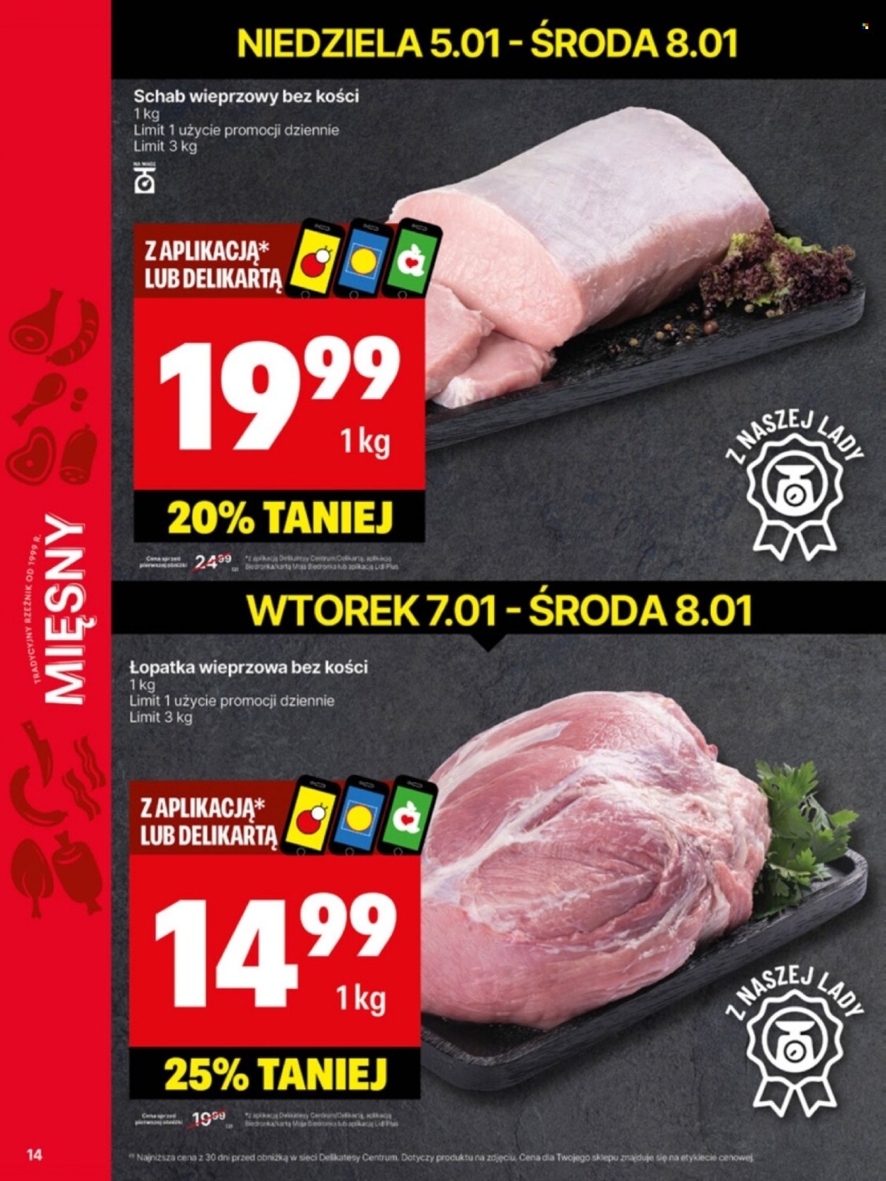 Gazetka Delikatesy Centrum - 6.01.2025 - 12.01.2025. Strona 14