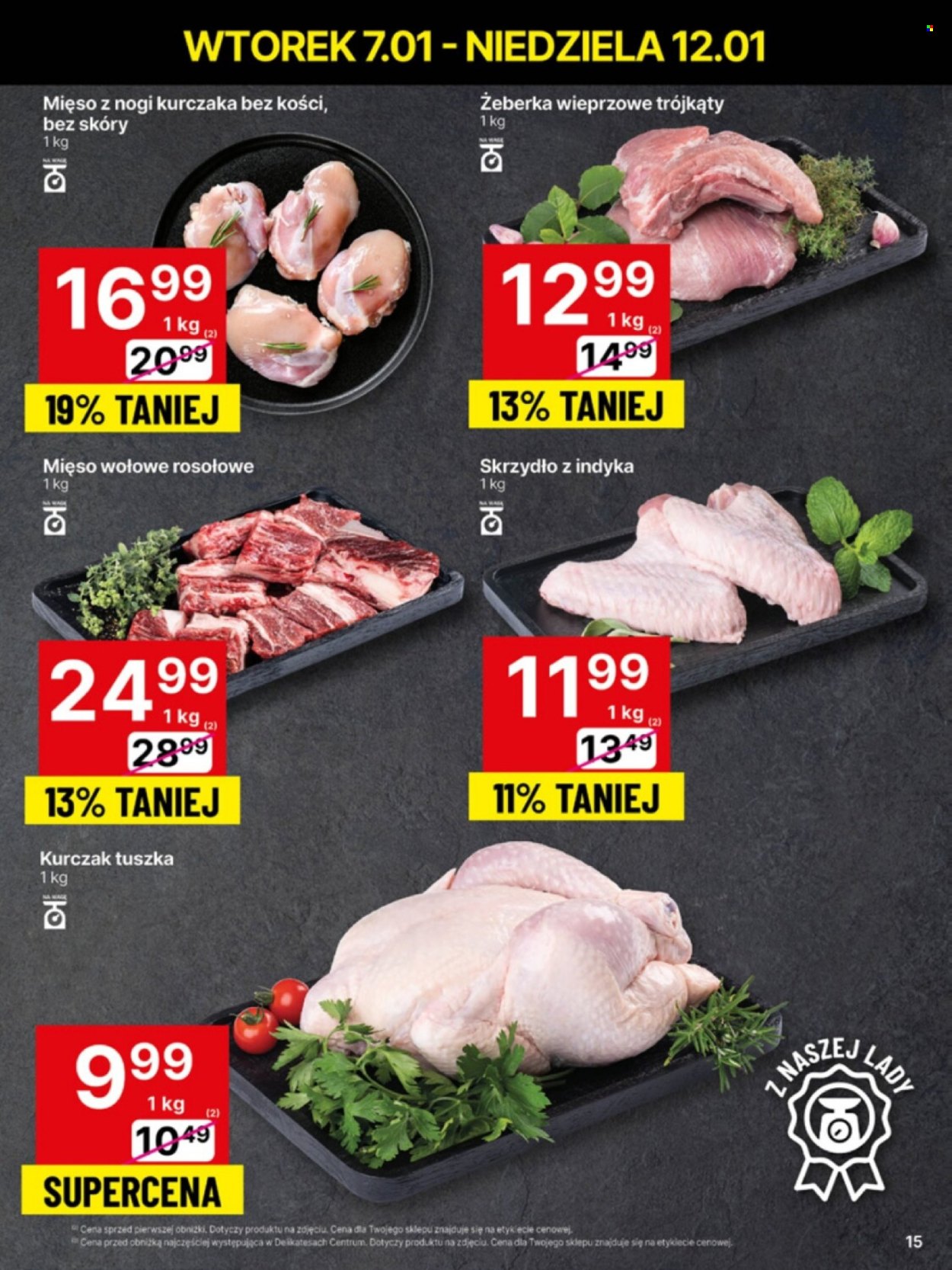 Leták Delikatesy Centrum - 6.1.2025 - 12.1.2025. Strana 15