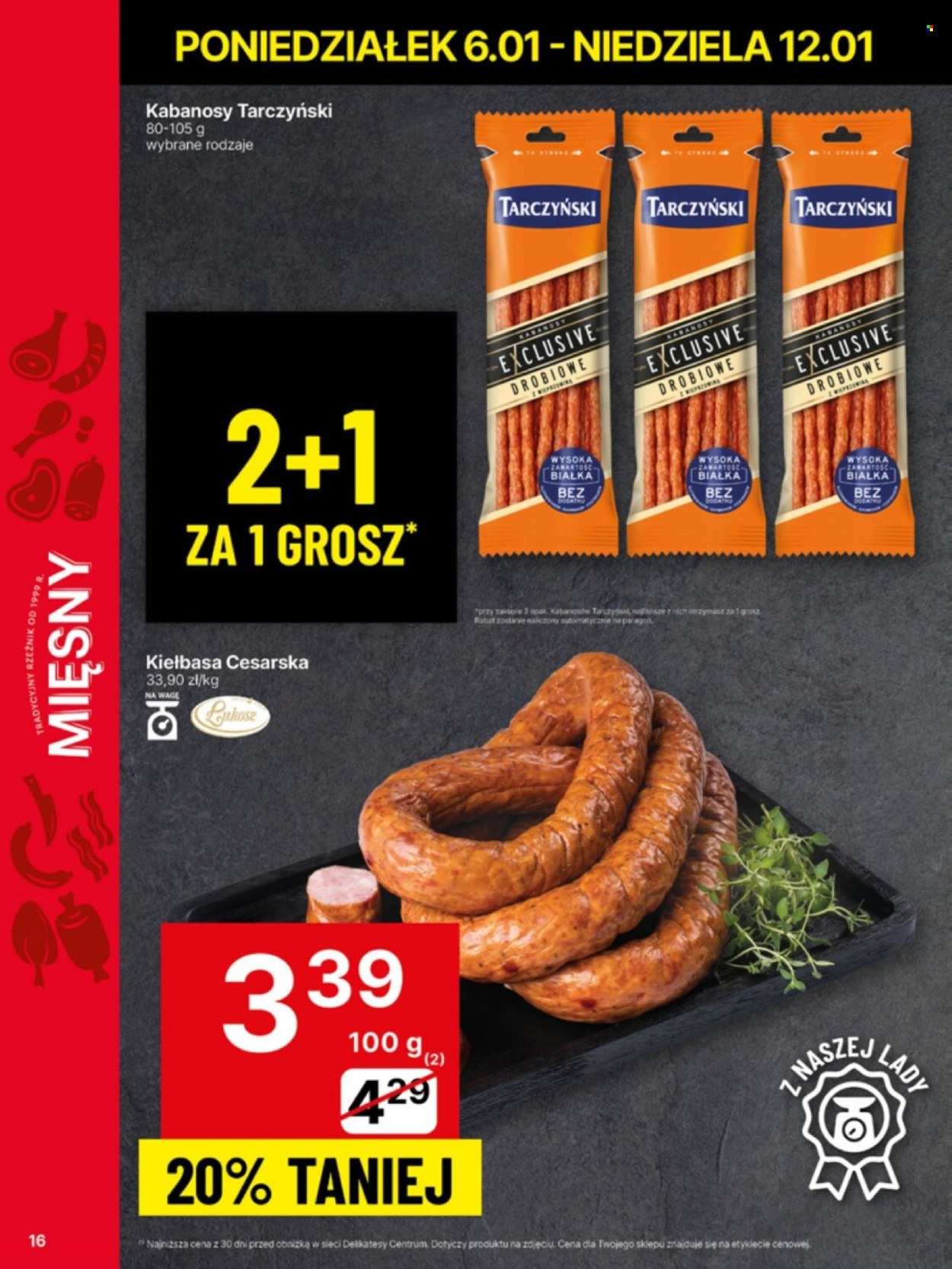 Leták Delikatesy Centrum - 6.1.2025 - 12.1.2025. Strana 16