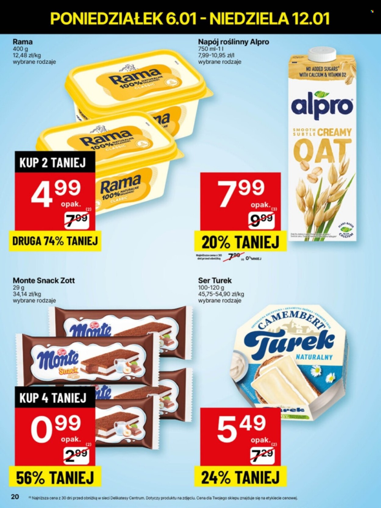 Gazetka Delikatesy Centrum - 6.01.2025 - 12.01.2025. Strona 20