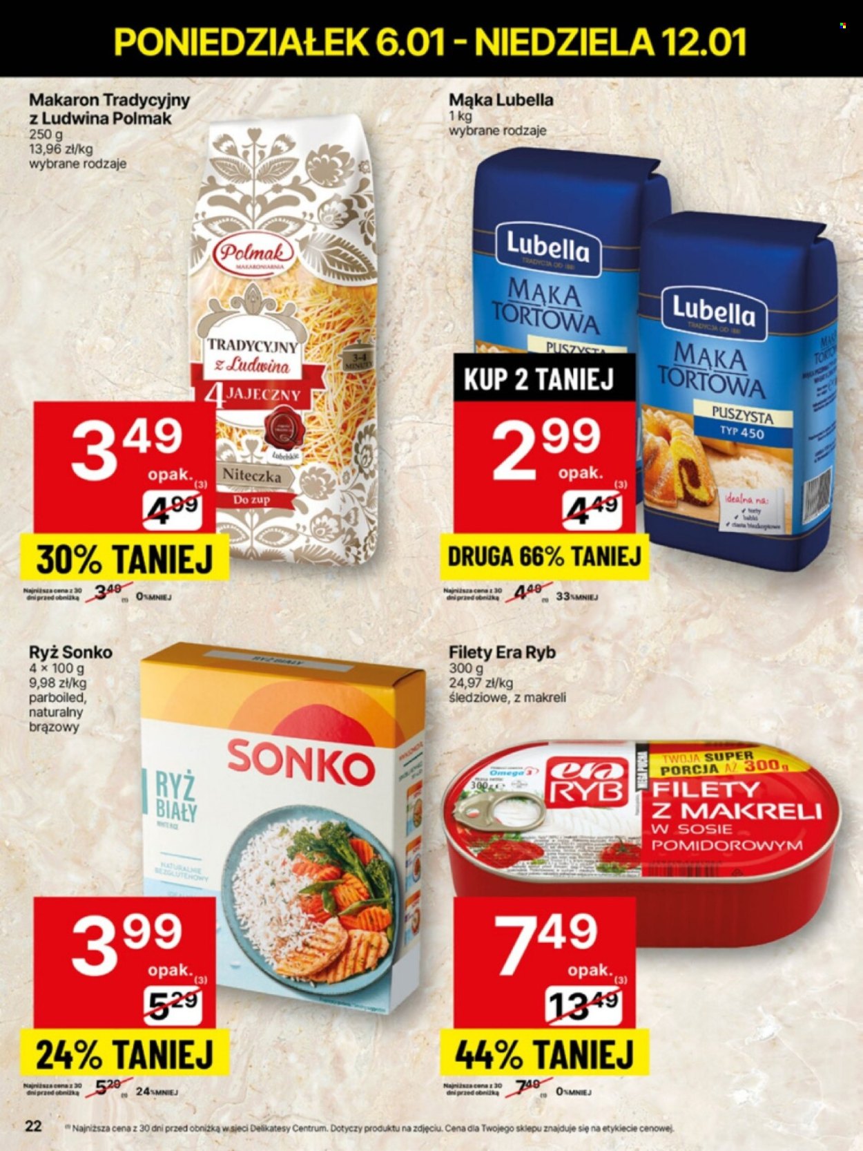 Leták Delikatesy Centrum - 6.1.2025 - 12.1.2025. Strana 22