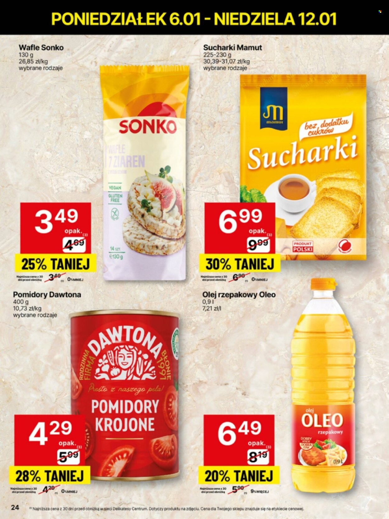 Leták Delikatesy Centrum - 6.1.2025 - 12.1.2025. Strana 24
