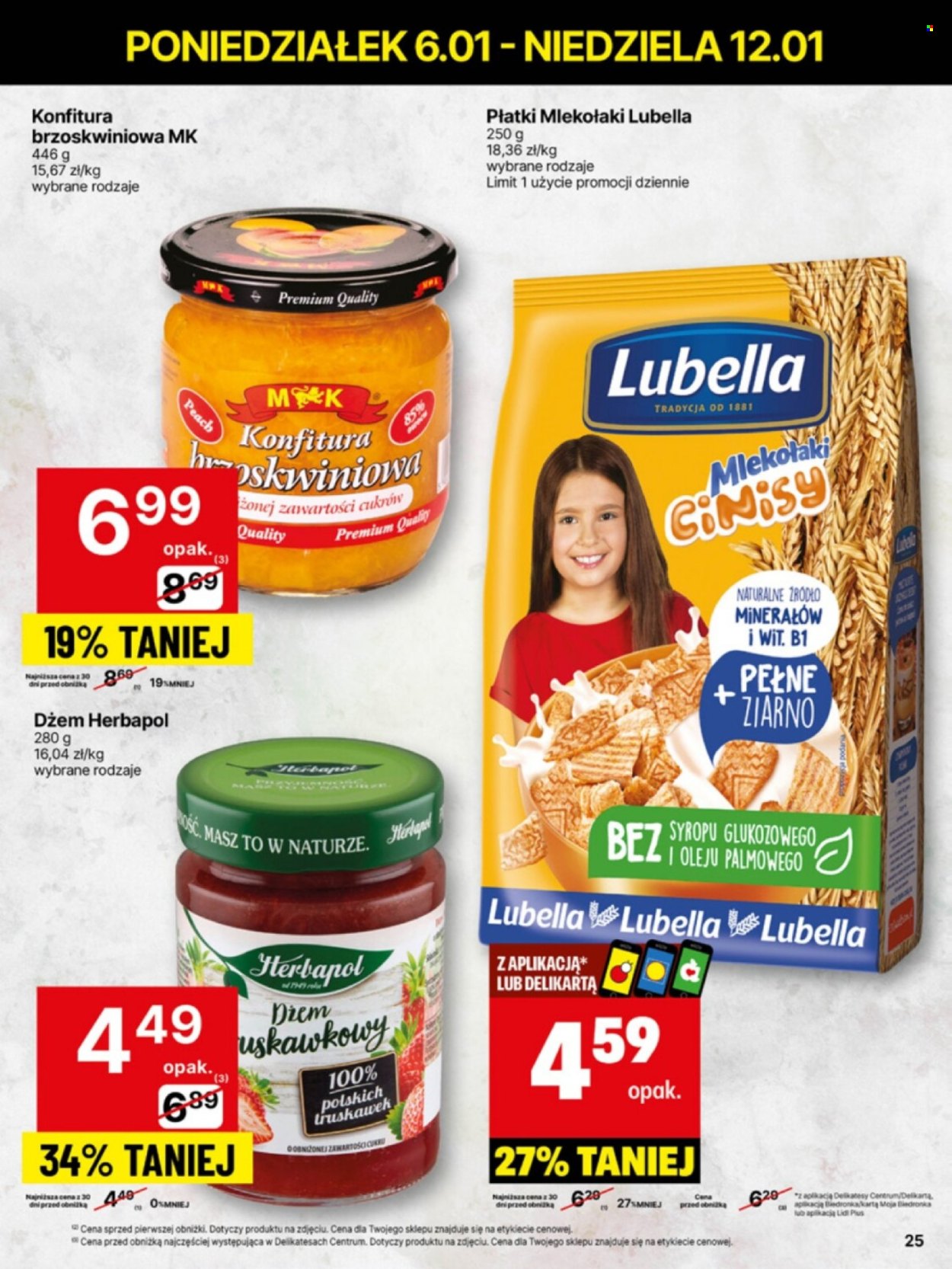 Leták Delikatesy Centrum - 6.1.2025 - 12.1.2025. Strana 25