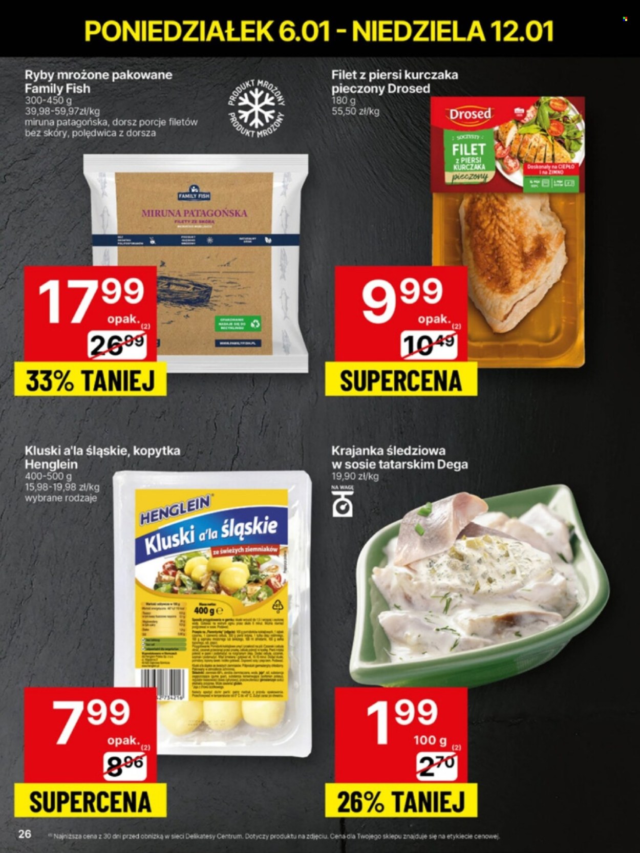 Gazetka Delikatesy Centrum - 6.01.2025 - 12.01.2025. Strona 26