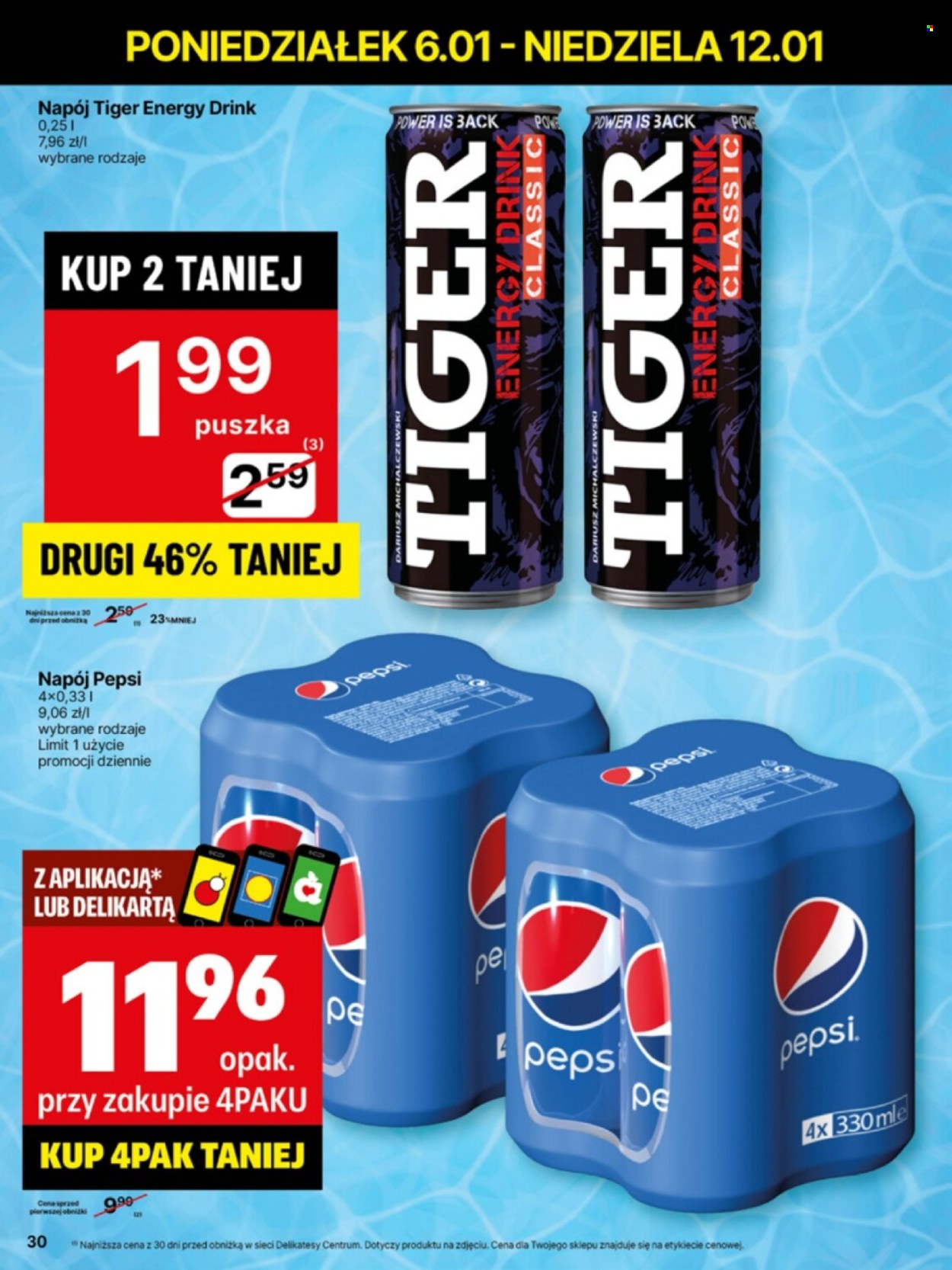 Leták Delikatesy Centrum - 6.1.2025 - 12.1.2025. Strana 30