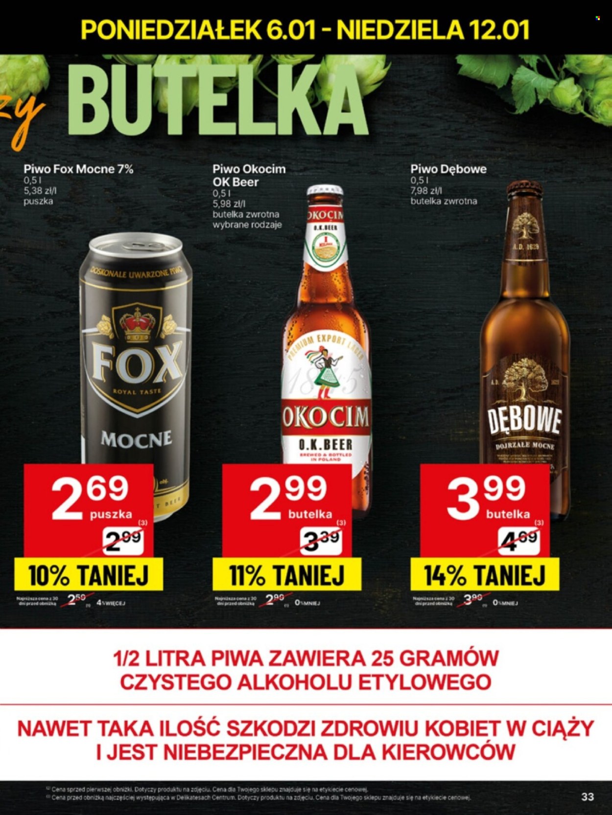 Leták Delikatesy Centrum - 6.1.2025 - 12.1.2025. Strana 33