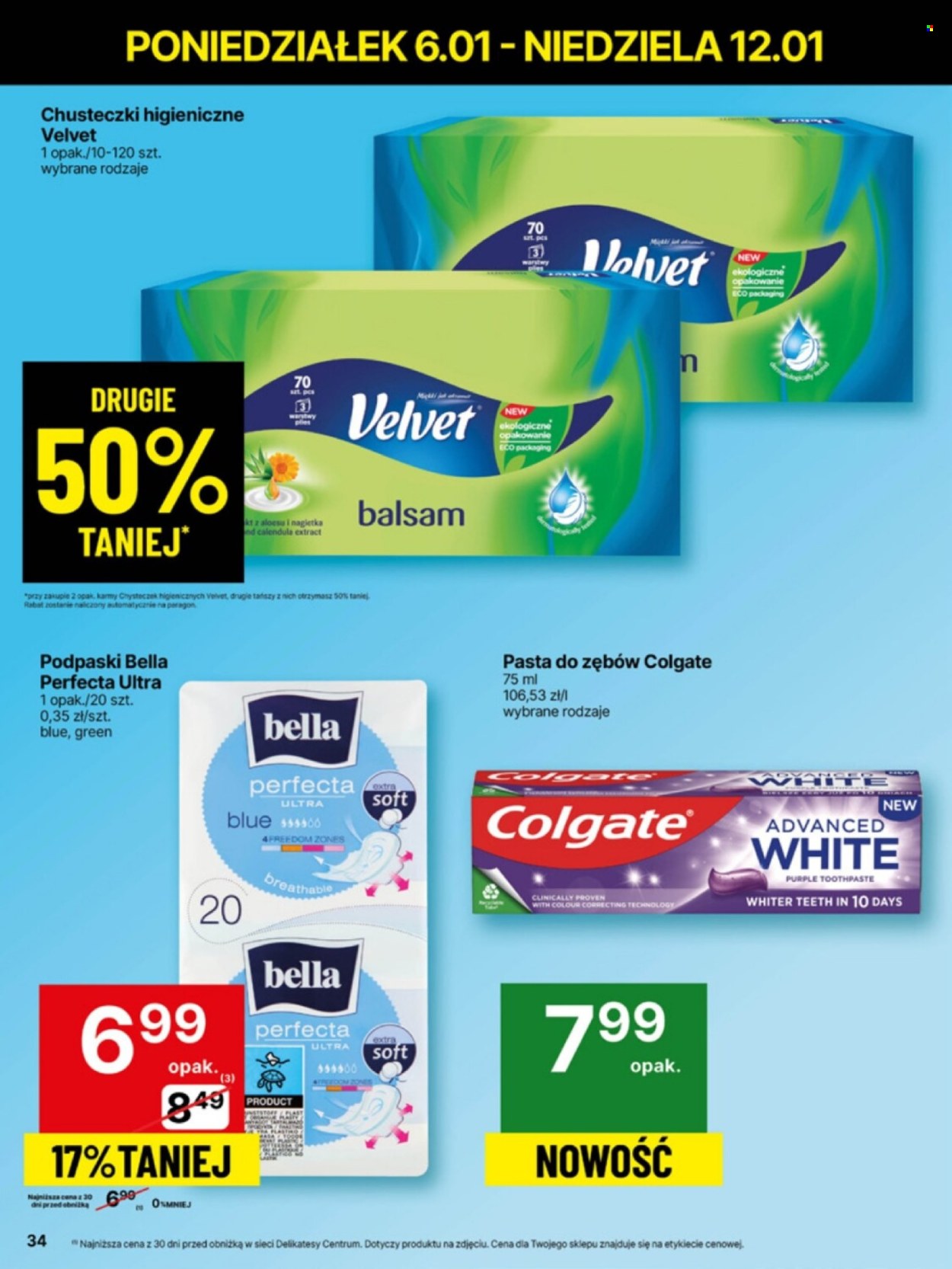 Gazetka Delikatesy Centrum - 6.01.2025 - 12.01.2025. Strona 34