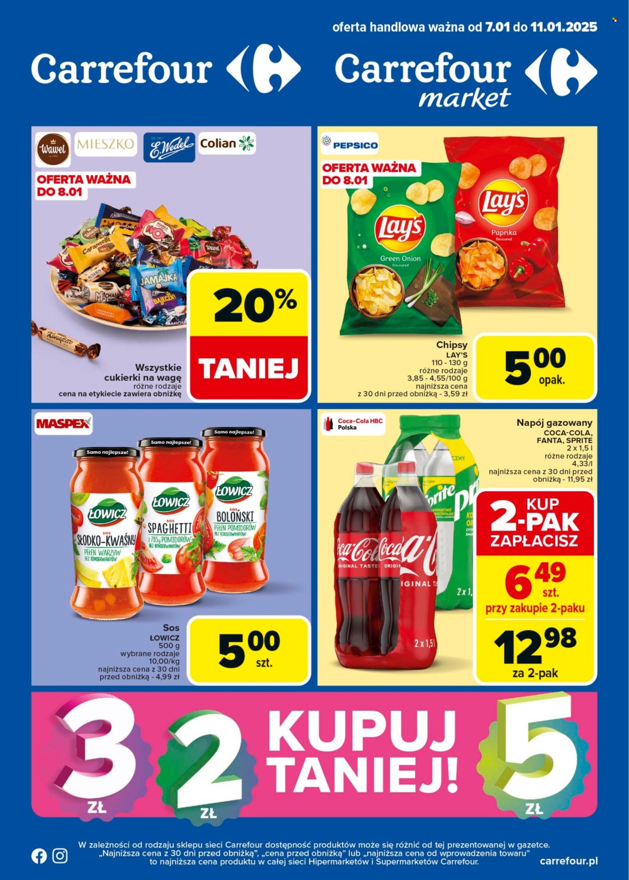 Gazetka Carrefour - 7.01.2025 - 11.01.2025. Strona 1