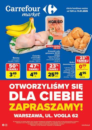 Gazetka Carrefour Market - 7.01.2025 - 11.01.2025.