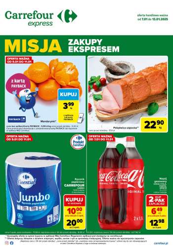 Gazetka Carrefour Express - 7.01.2025 - 13.01.2025.