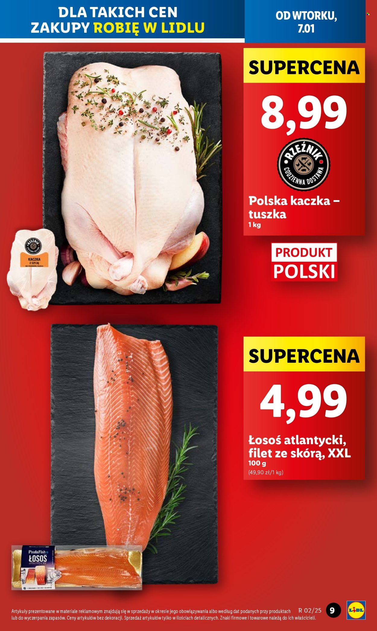 Leták Lidl - 7.1.2025 - 8.1.2025. Strana 9