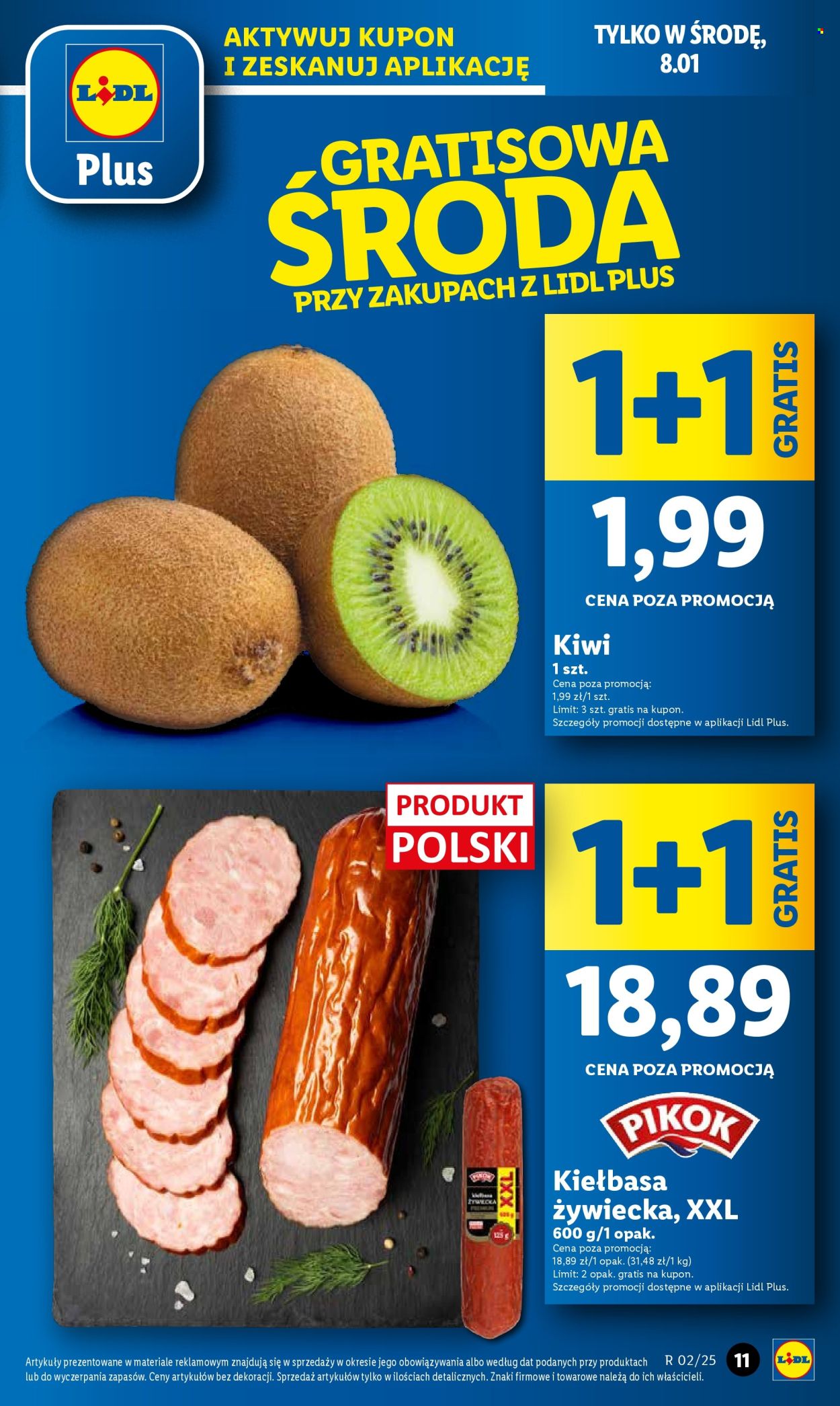 Leták Lidl - 7.1.2025 - 8.1.2025. Strana 11