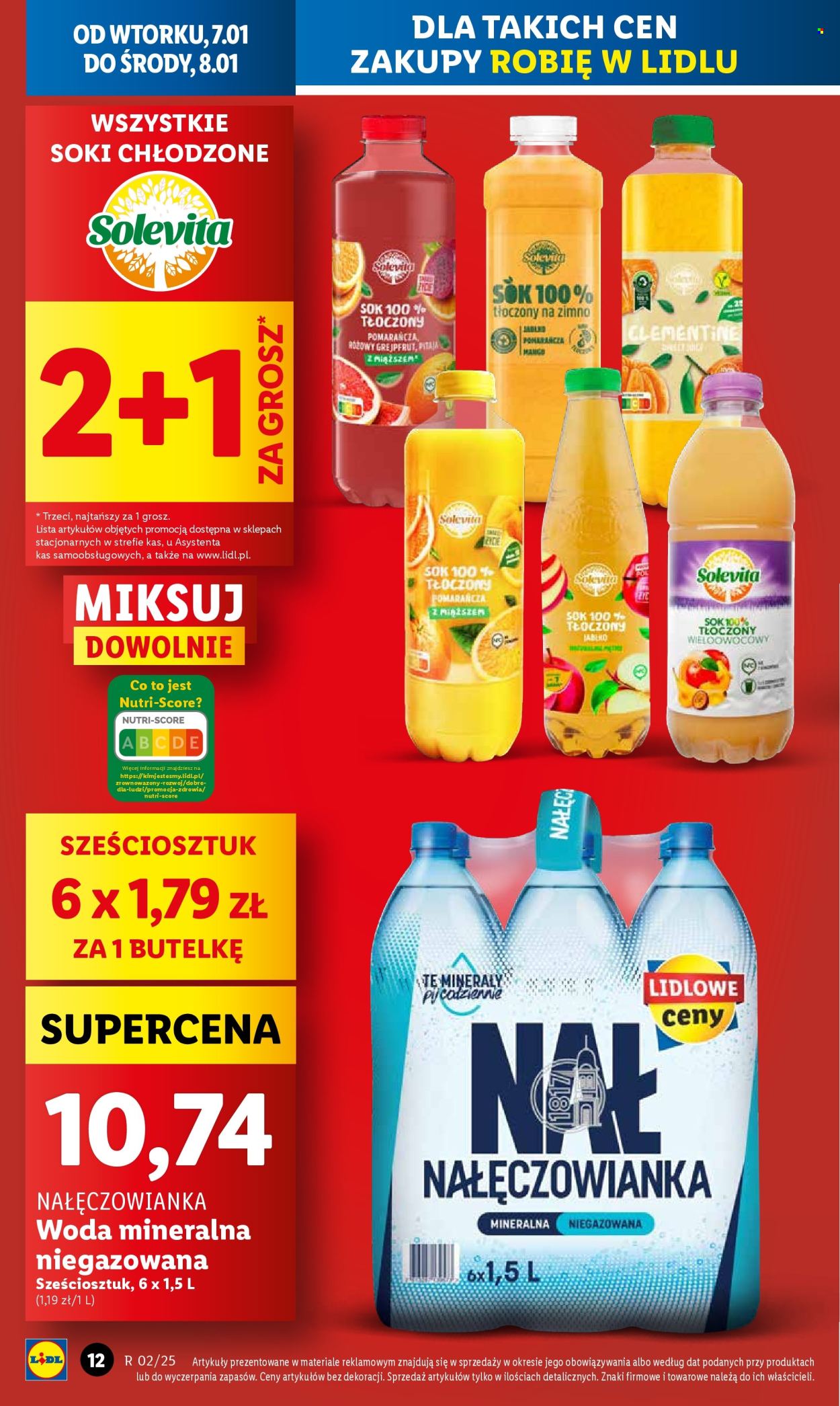 Leták Lidl - 7.1.2025 - 8.1.2025. Strana 12