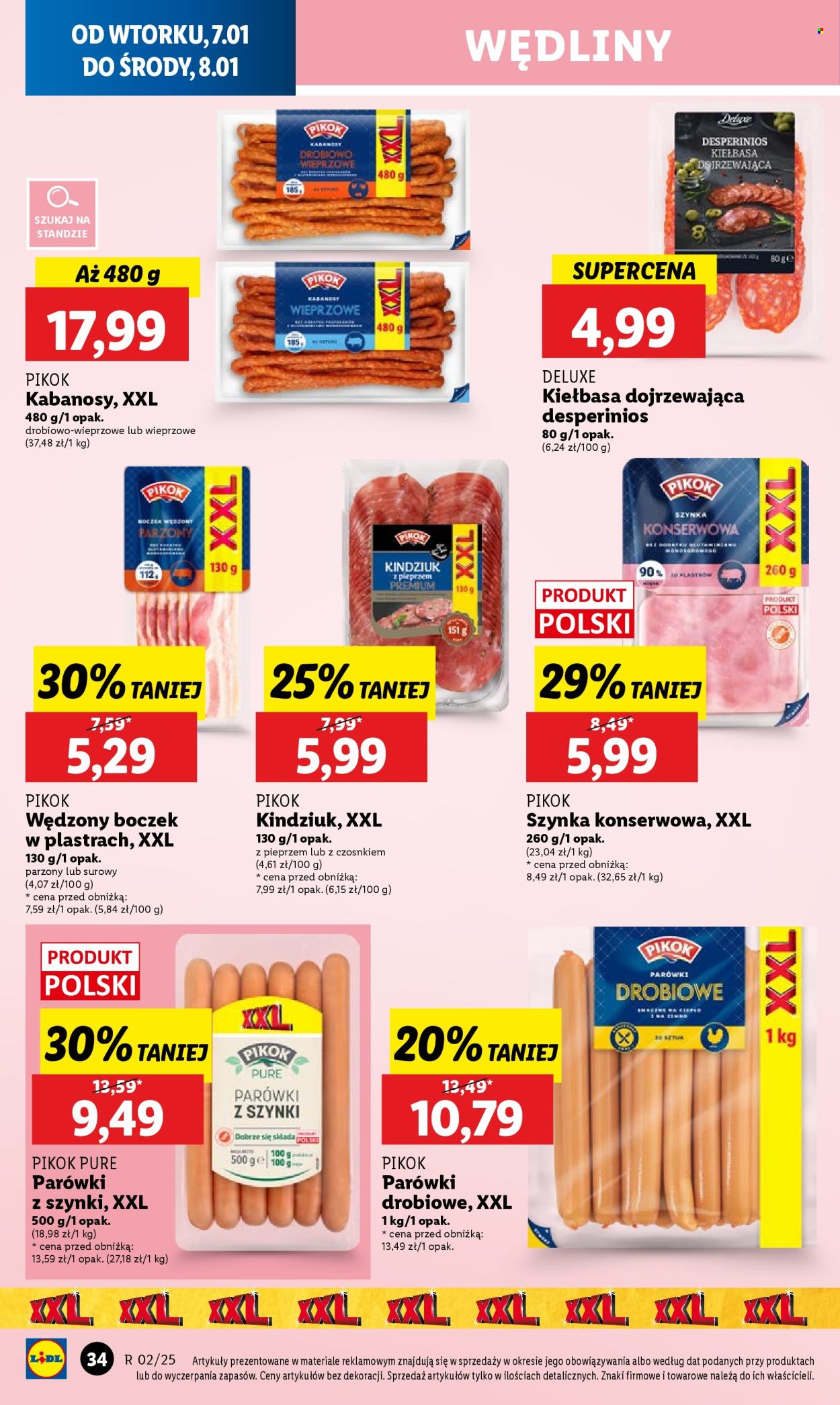 Leták Lidl - 7.1.2025 - 8.1.2025. Strana 38