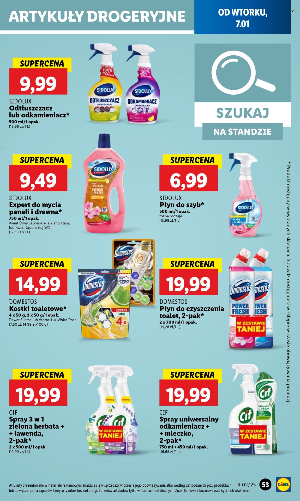 Leták Lidl - 7.1.2025 - 8.1.2025. Strana 59