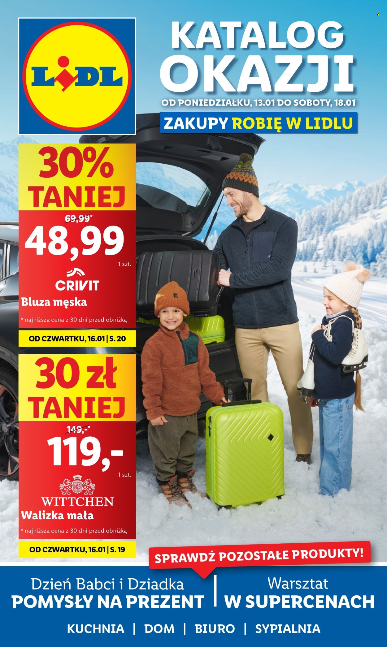 Leták Lidl - 13.1.2025 - 18.1.2025. Strana 1