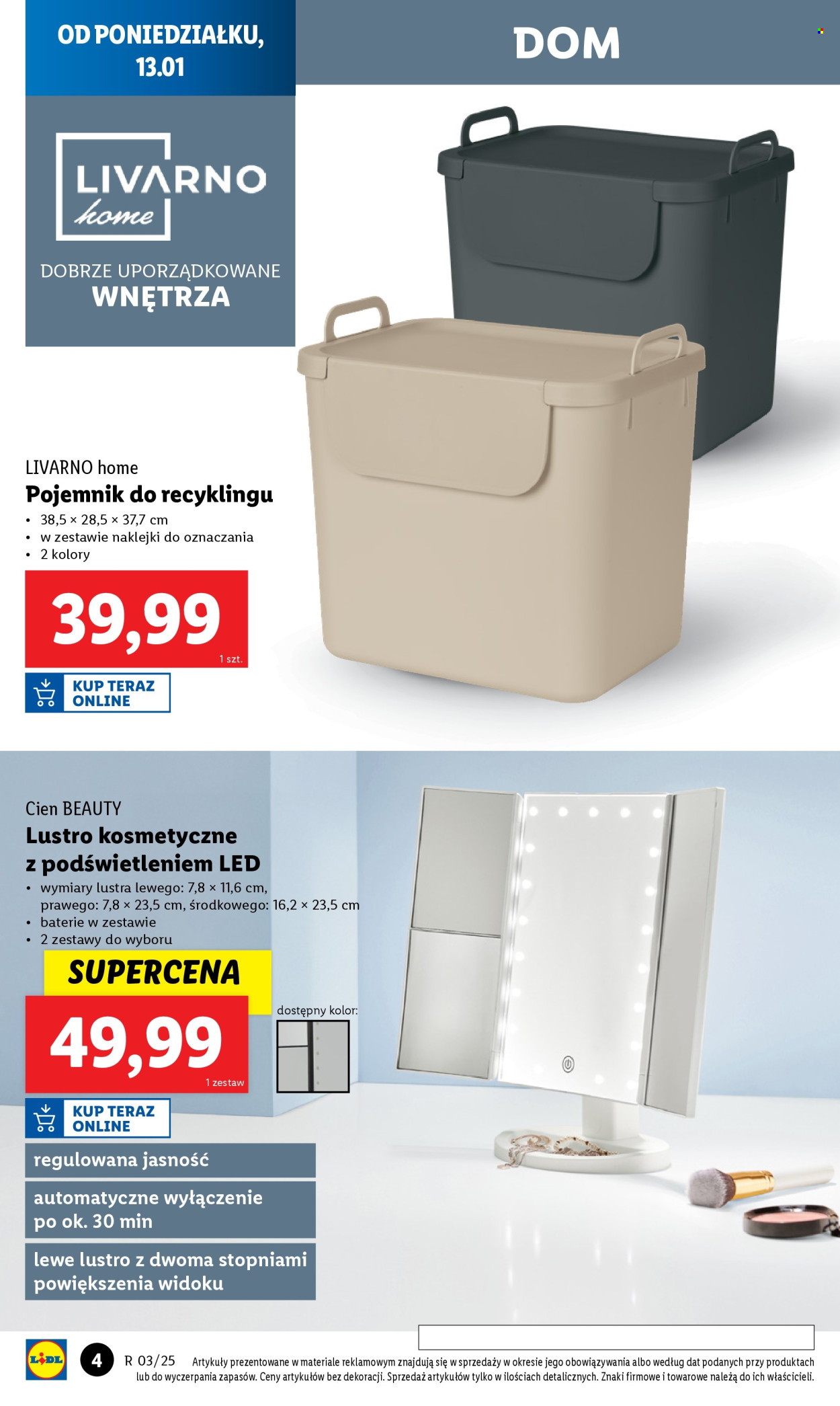 Leták Lidl - 13.1.2025 - 18.1.2025. Strana 4