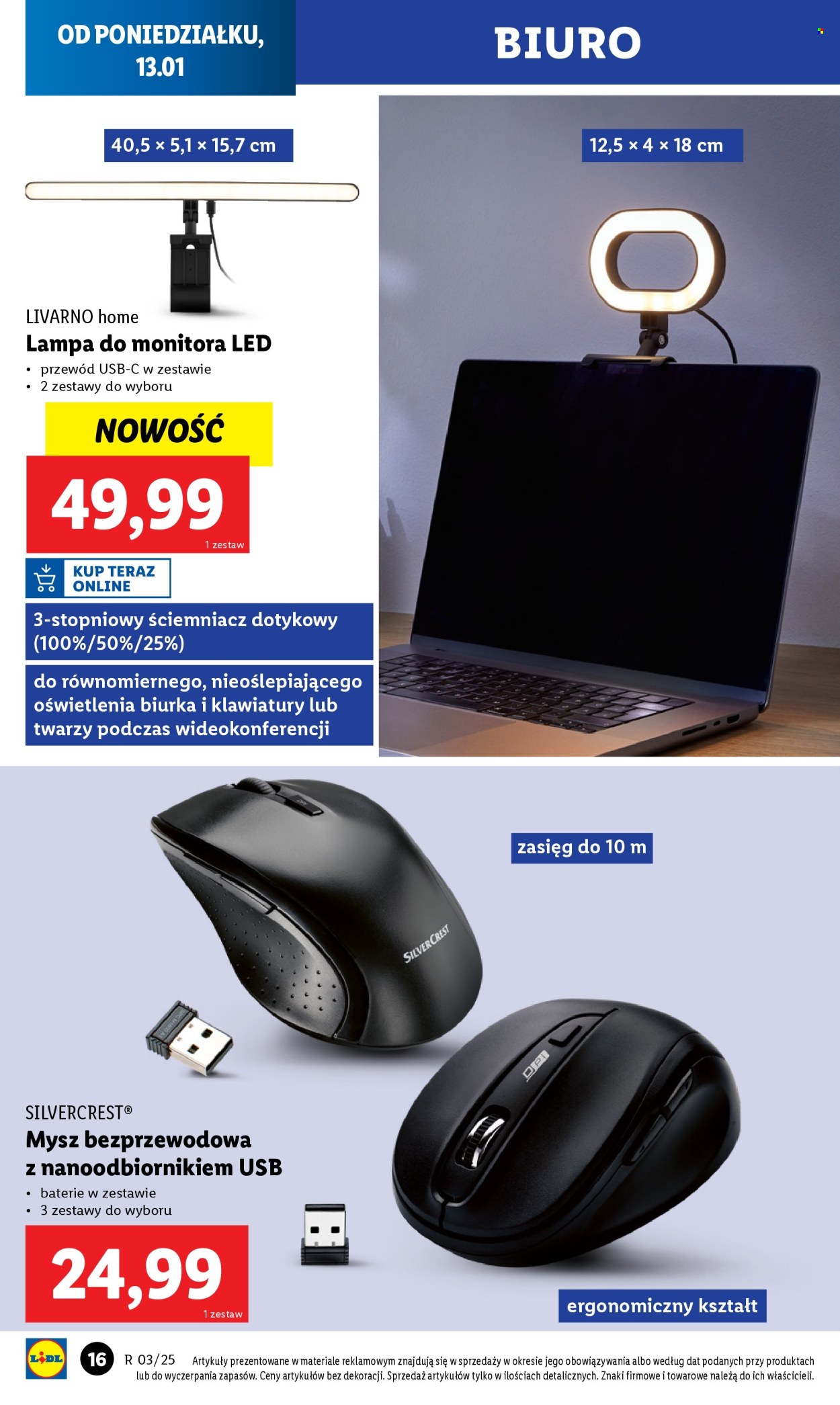 Leták Lidl - 13.1.2025 - 18.1.2025. Strana 16