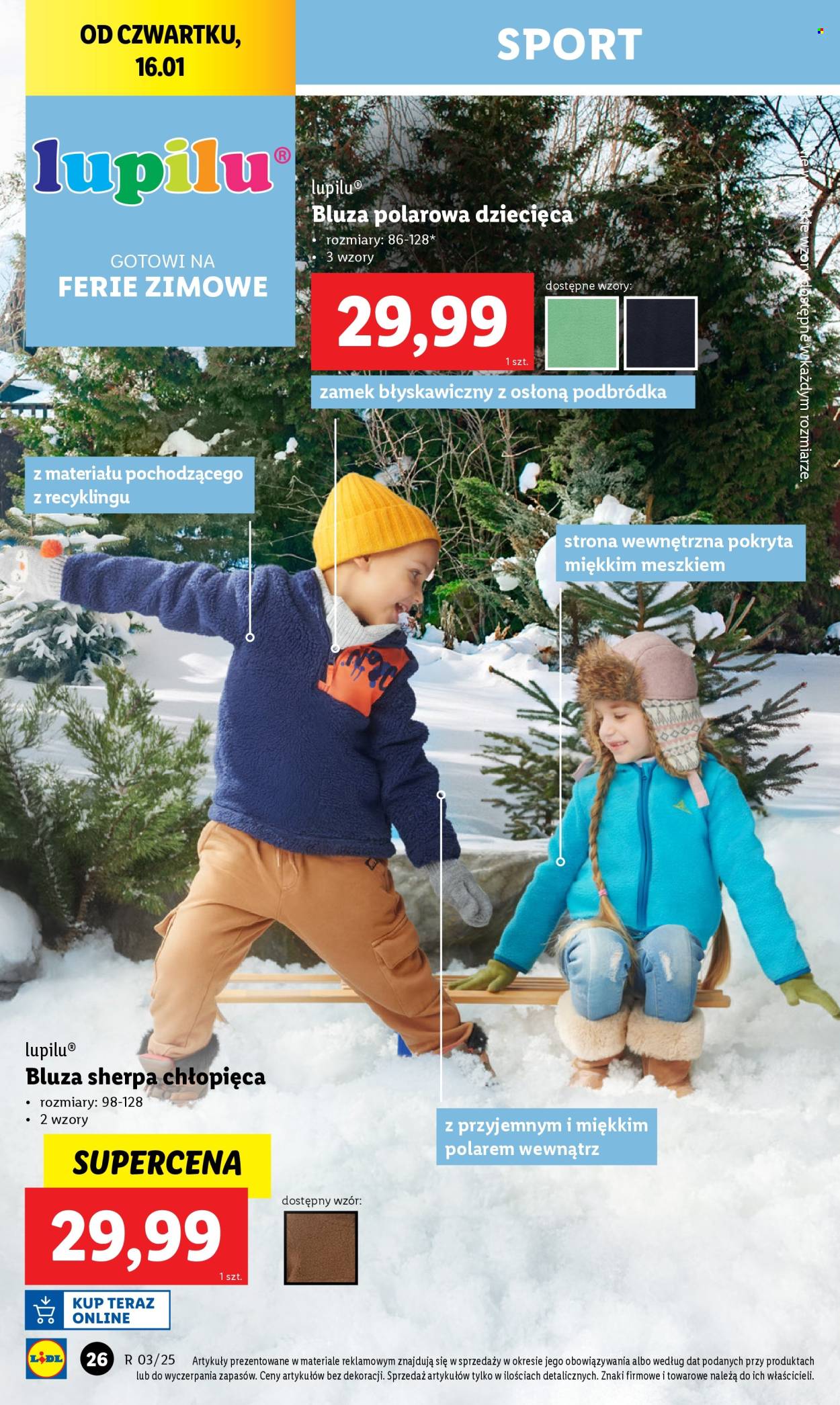 Leták Lidl - 13.1.2025 - 18.1.2025. Strana 26