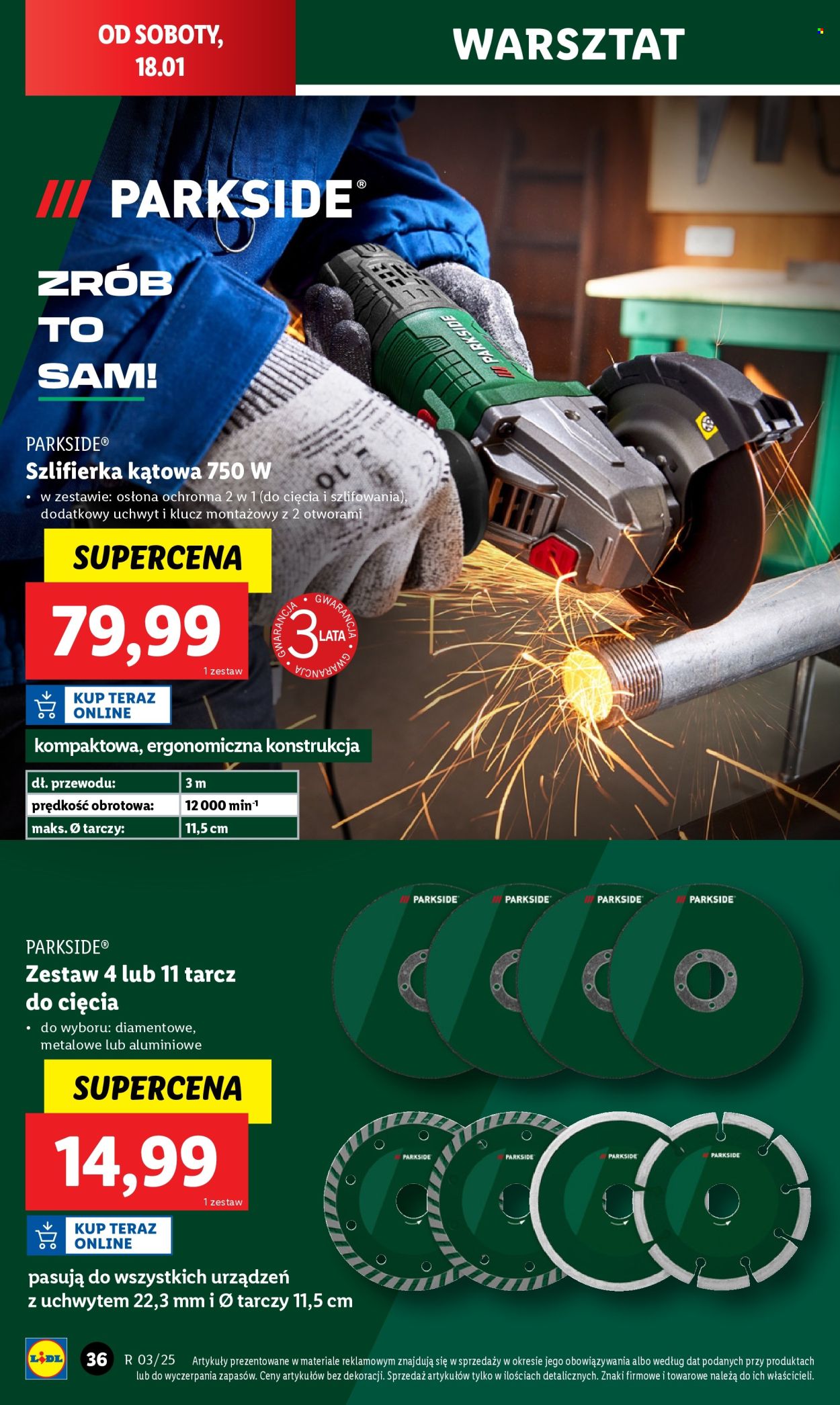 Leták Lidl - 13.1.2025 - 18.1.2025. Strana 38