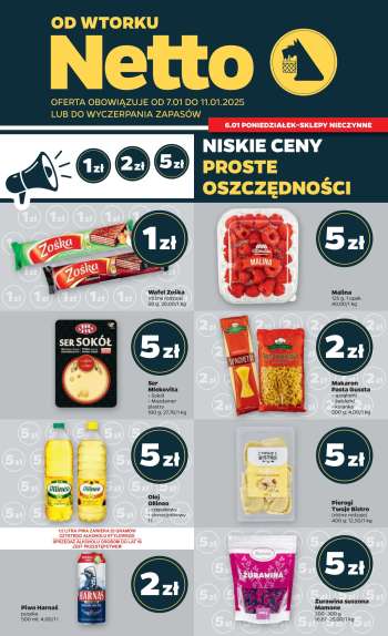 Gazetka Netto - 7.01.2025 - 11.01.2025.