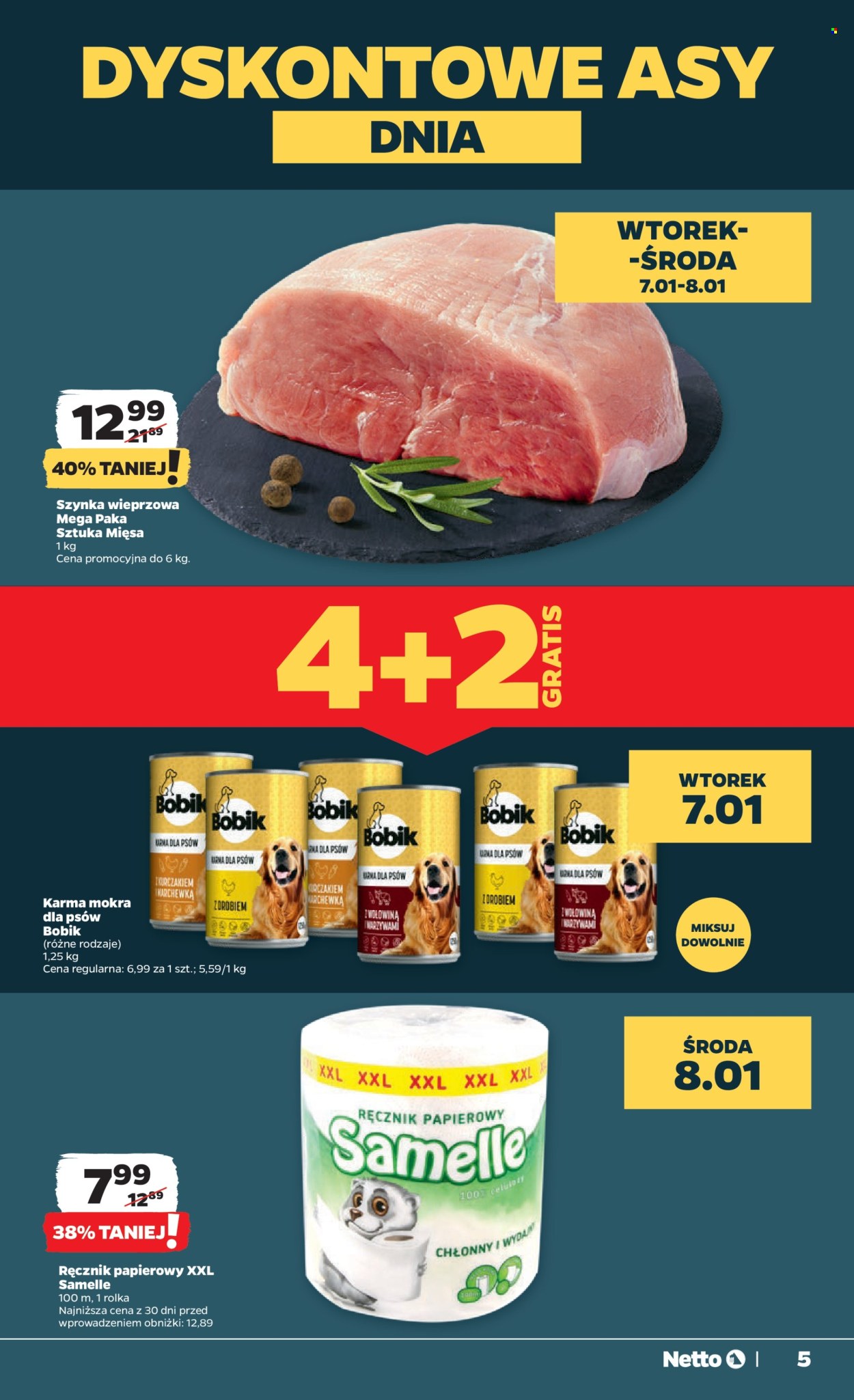 Leták Netto - 7.1.2025 - 11.1.2025. Strana 5