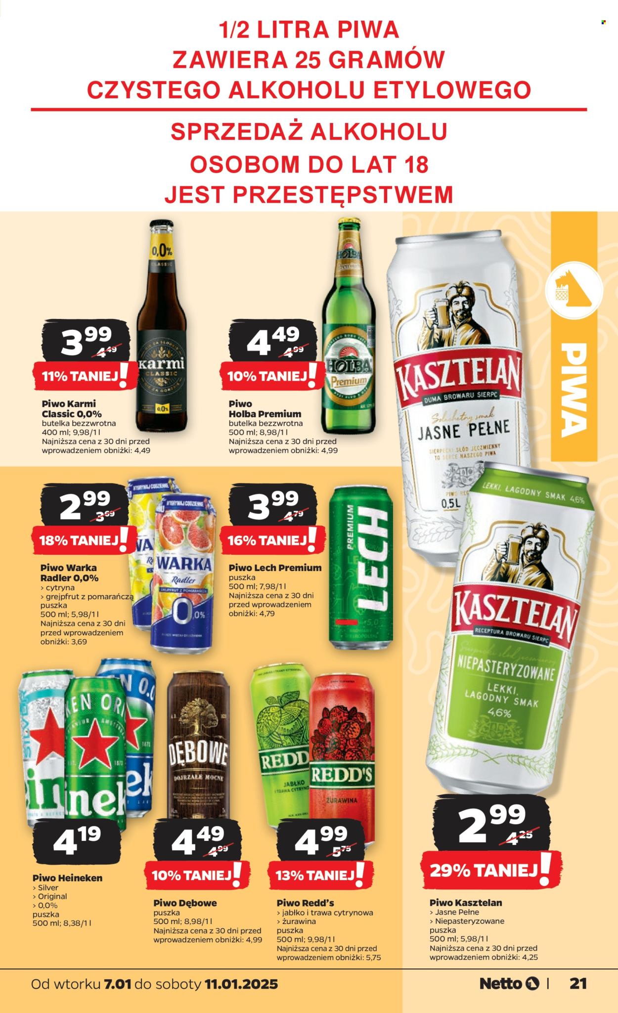Gazetka Netto - 7.01.2025 - 11.01.2025. Strona 21