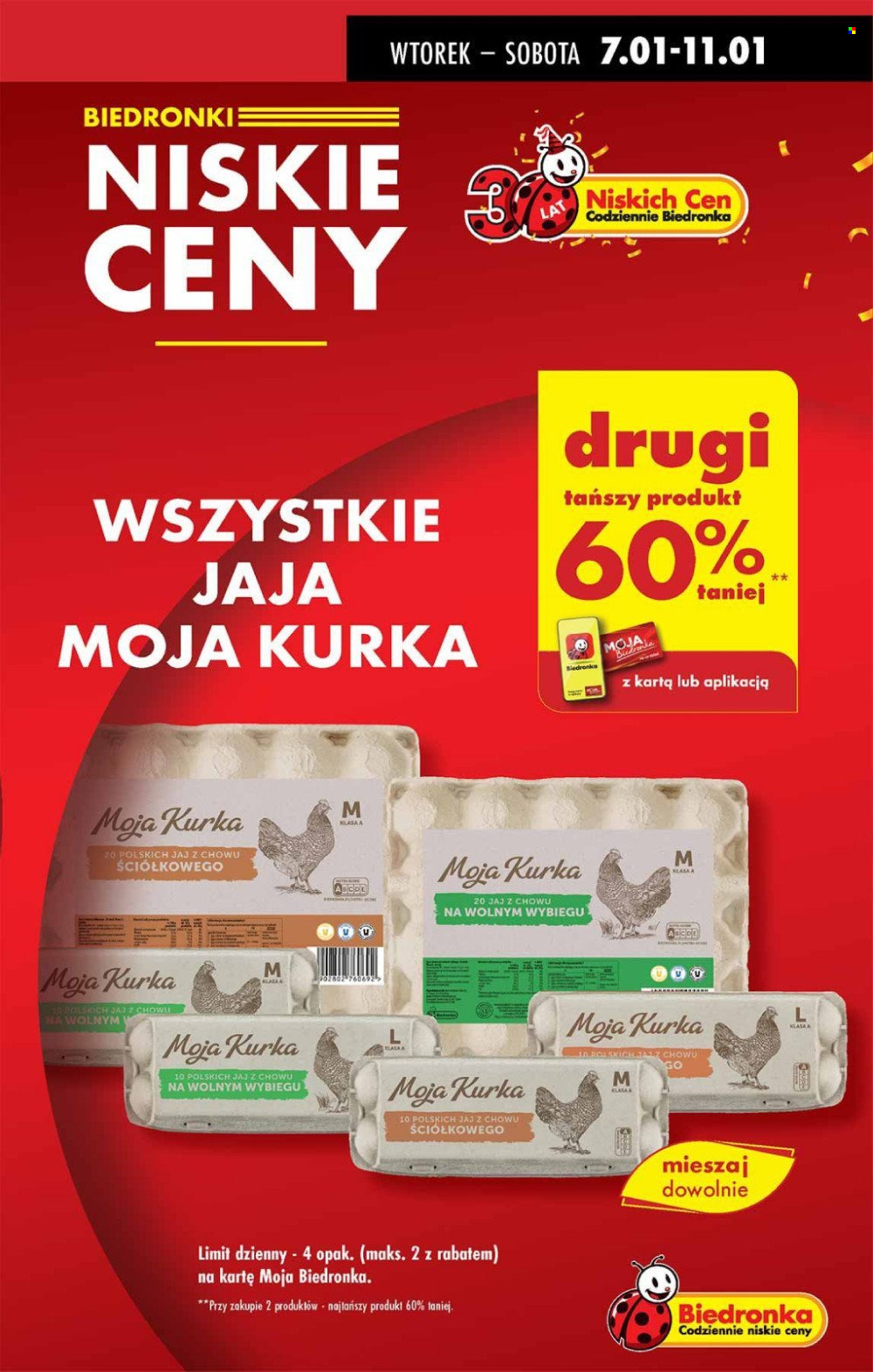Leták Biedronka - 7.1.2025 - 11.1.2025. Strana 5