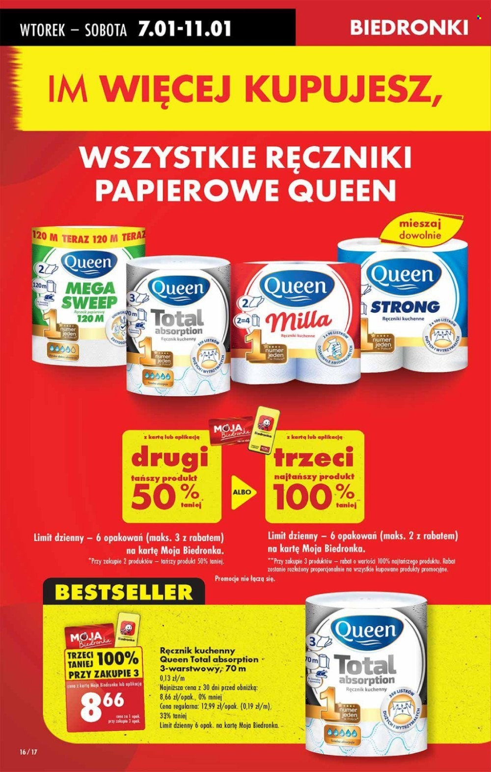 Leták Biedronka - 7.1.2025 - 11.1.2025. Strana 16