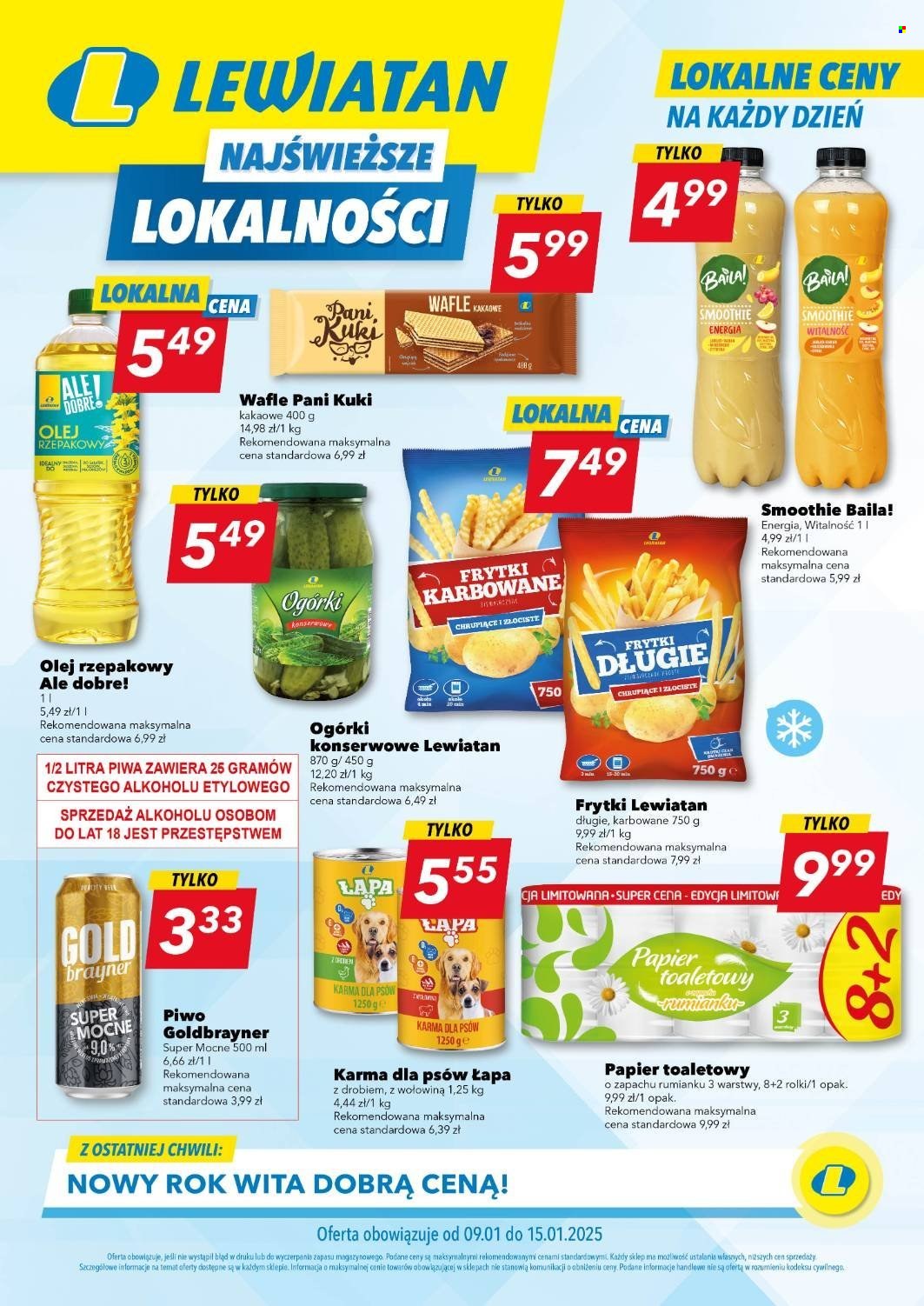 Gazetka Lewiatan - 9.01.2025 - 15.01.2025. Strona 1