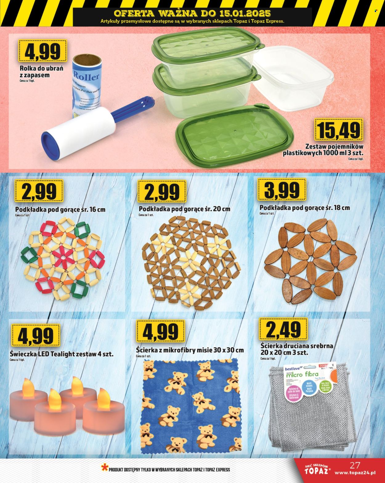 Gazetka Topaz - 9.01.2025 - 15.01.2025. Strona 27